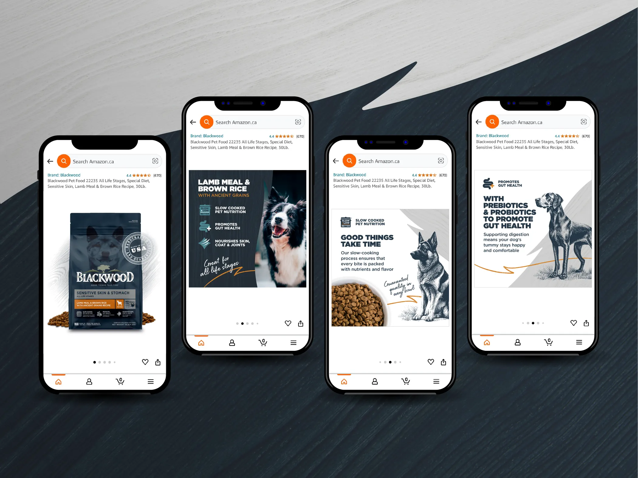 Amazon work for Pet brands