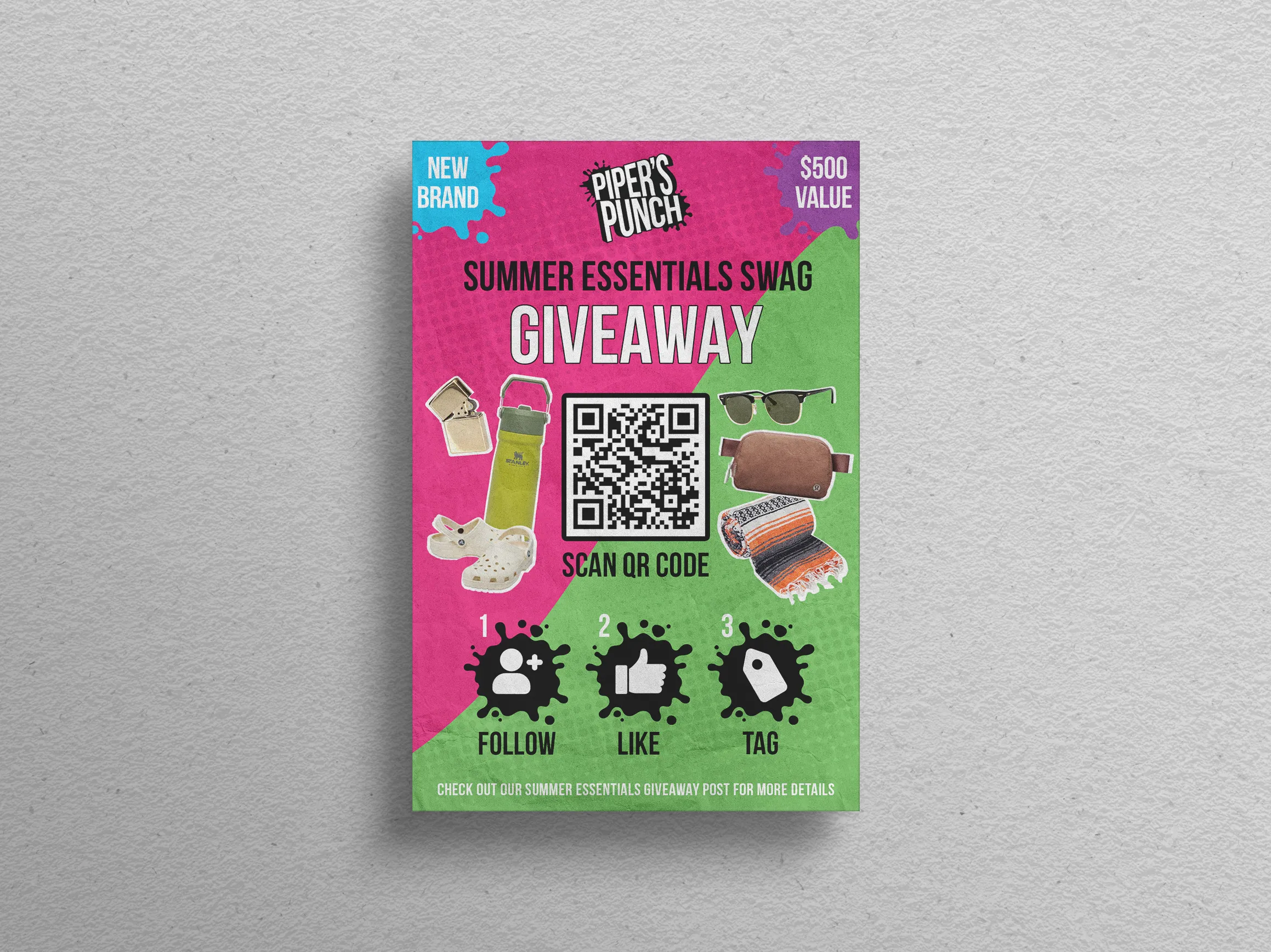 Posters work for Cannabis brands