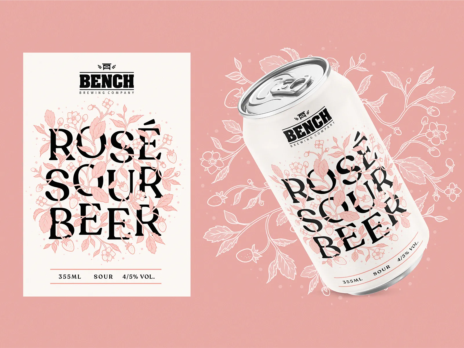 Branding work for Alcohol brands
