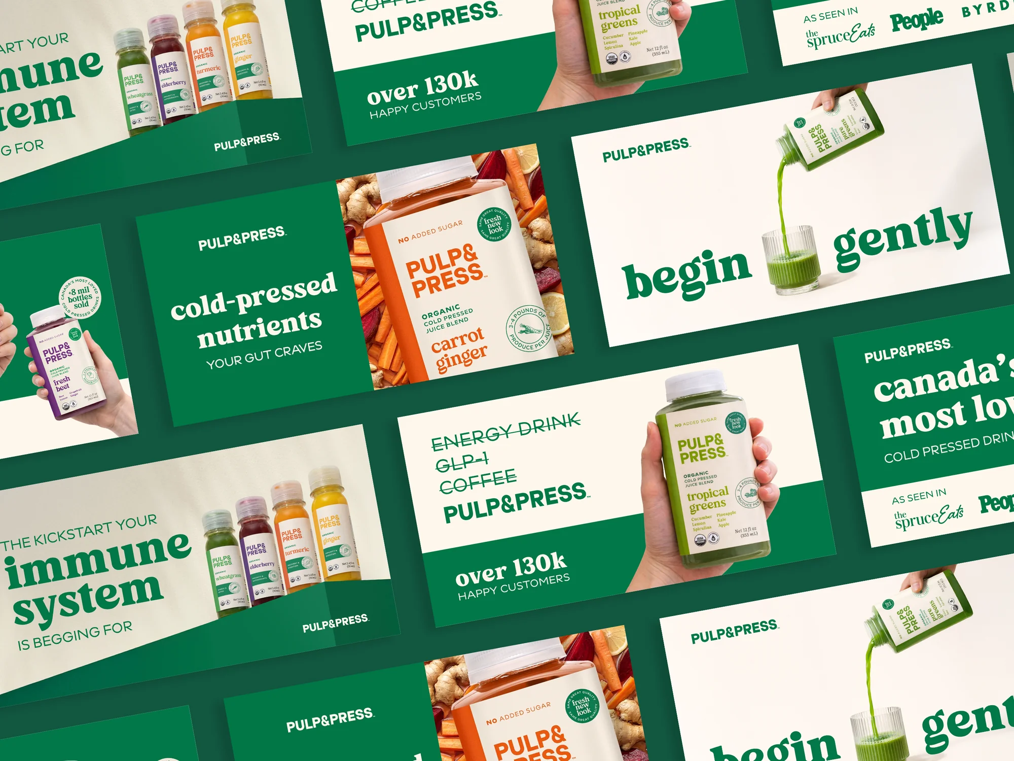 Advertising work for Beverage brands