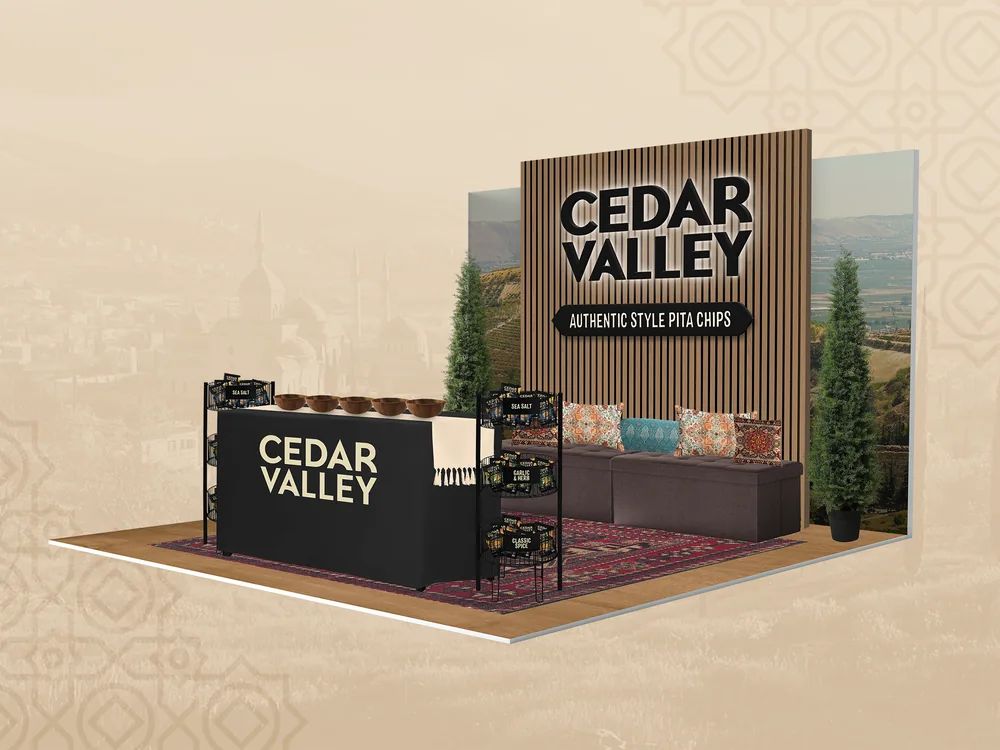 Trade show booth design