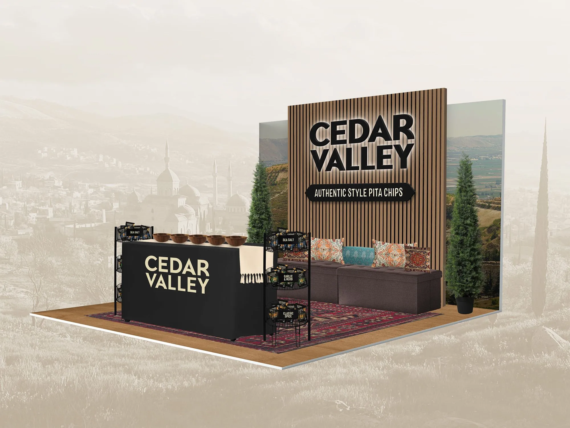 cpg tradeshow booth design expo west