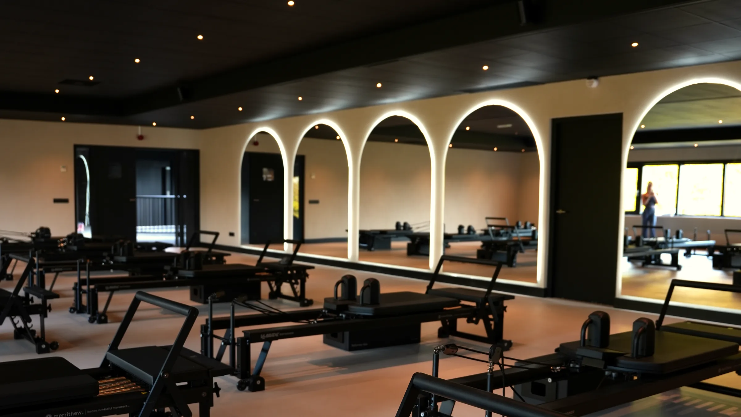 De bogen van de studio