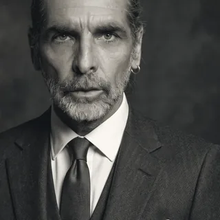Tomas Reinholt, partner for health systems, in a dark suit against a dark backdrop