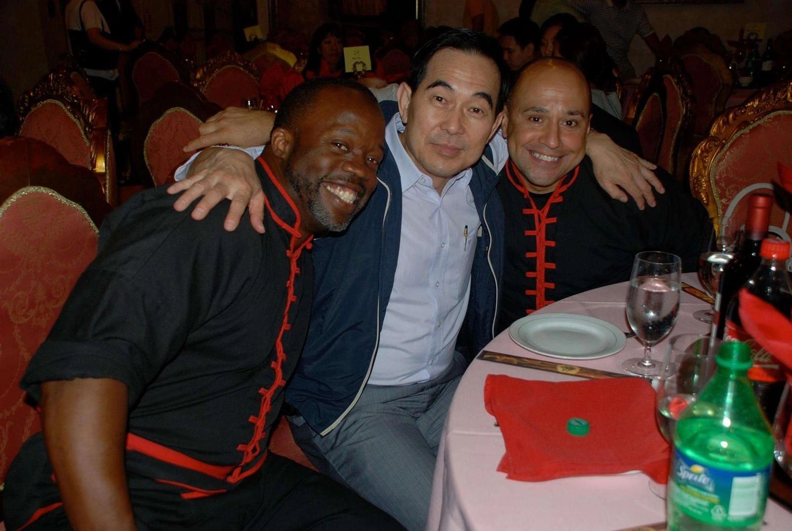 Sifu Bey with Grandmaster Frank Yee Chee Wai