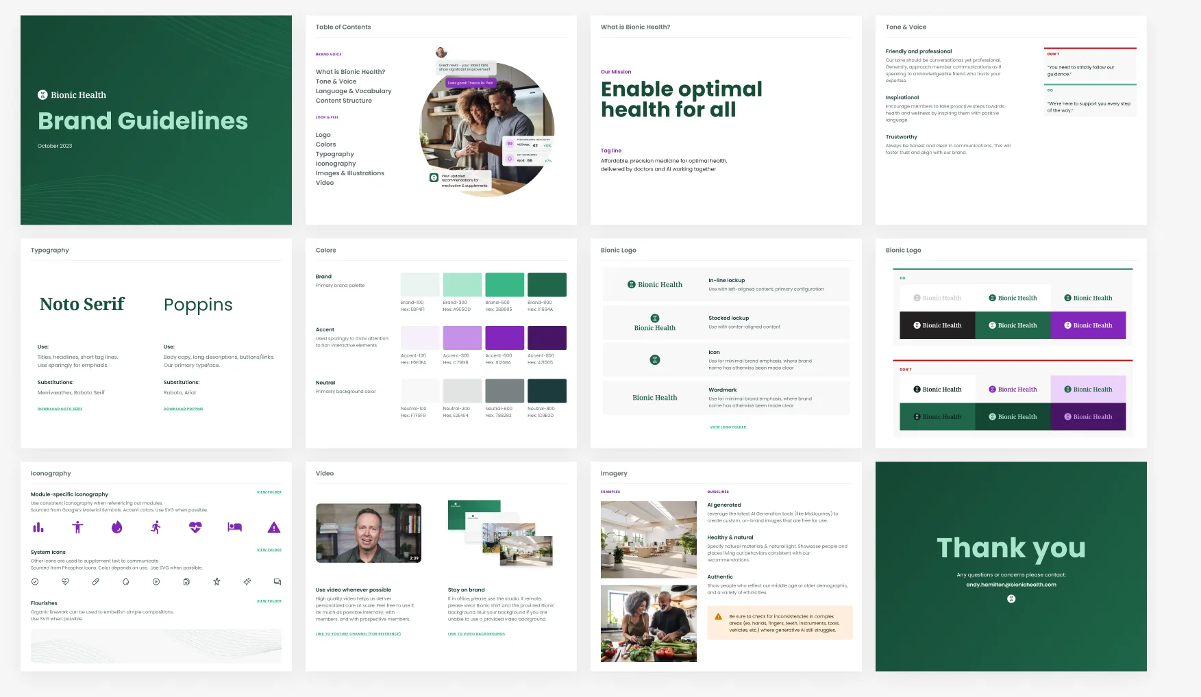 A simple brand identity that enables productivity