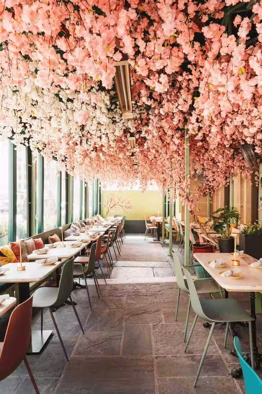 Interior of Residents Café & Bar in Dupont Circle, Washington DC