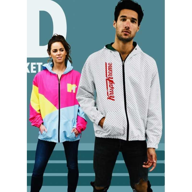 Nova-Tek Classic Hooded Windbreaker
