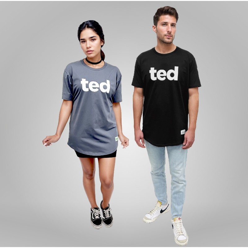 LUXE 5.0 Cotton Curved Hem Tee