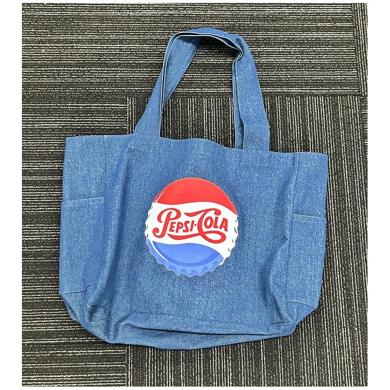 Core-HD Denim Classic Multi-pocket Shoulder Tote