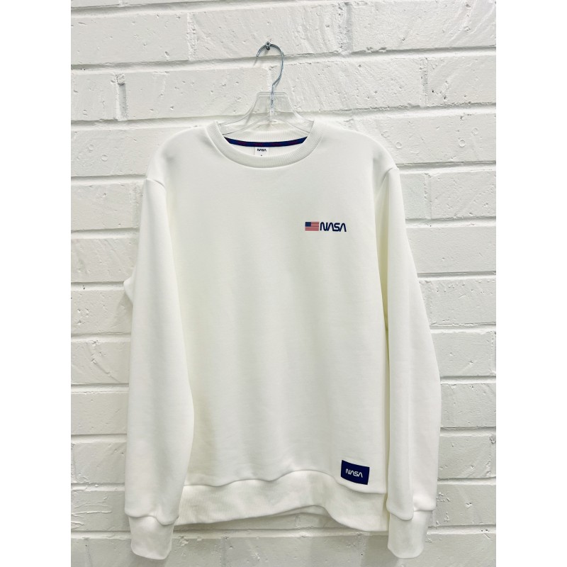 Supreme-Fleece Men's Crewneck and Athletic Shorts Set