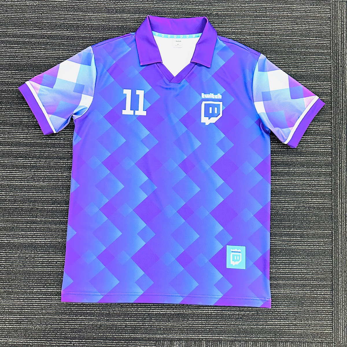 MVP Micro-Mesh Collared Soccer Jersey