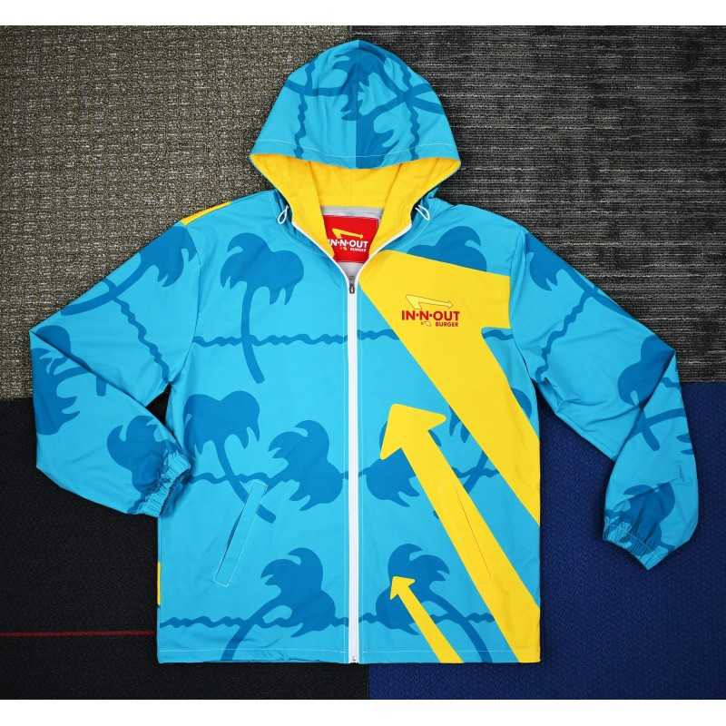 Nova-Tek Lined Hooded Windbreaker Jacket