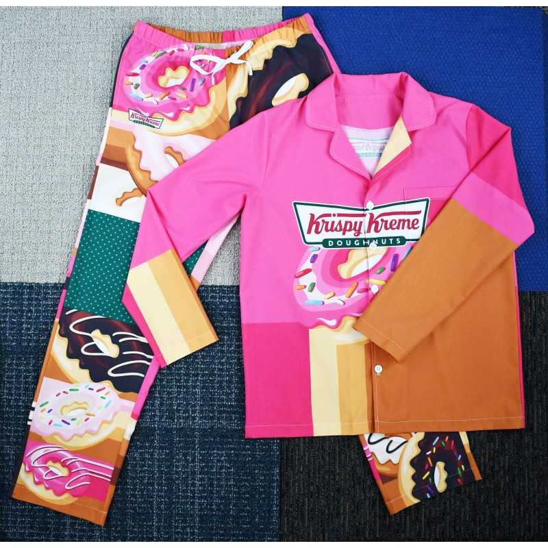 Woven Pajama Set