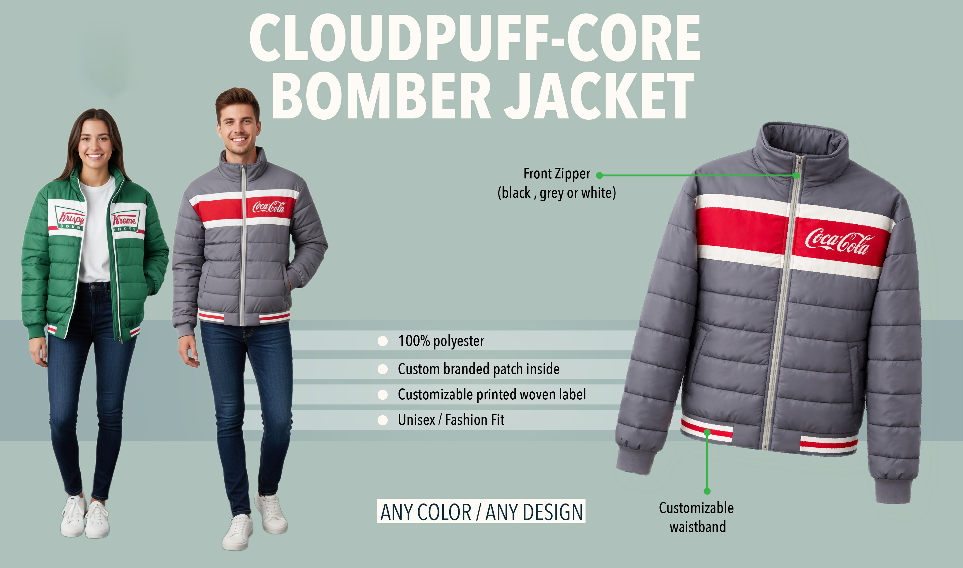 CloudPuff™ Core Bomber Jacket