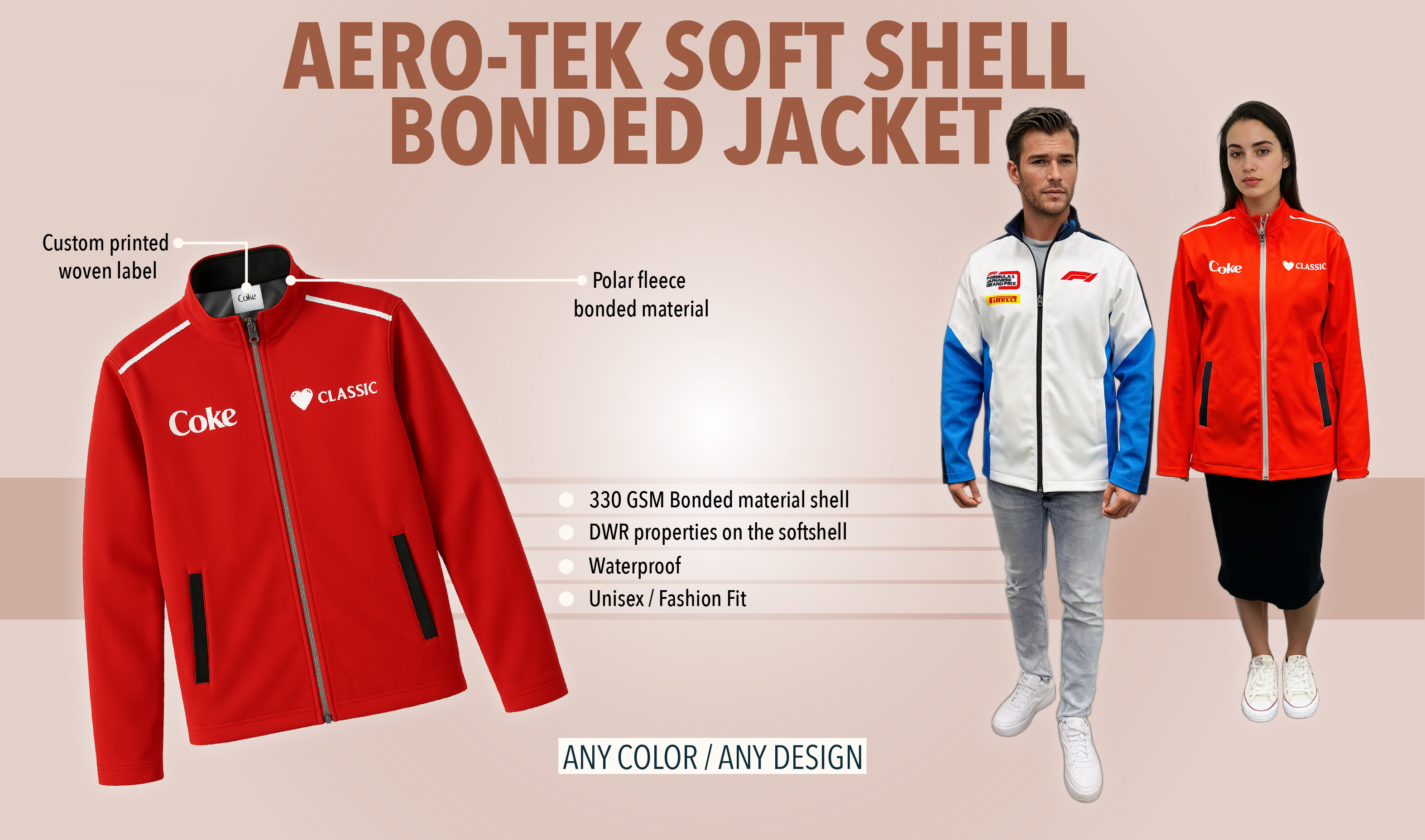 AEROT-TEK Softshell Bonded Jacket
