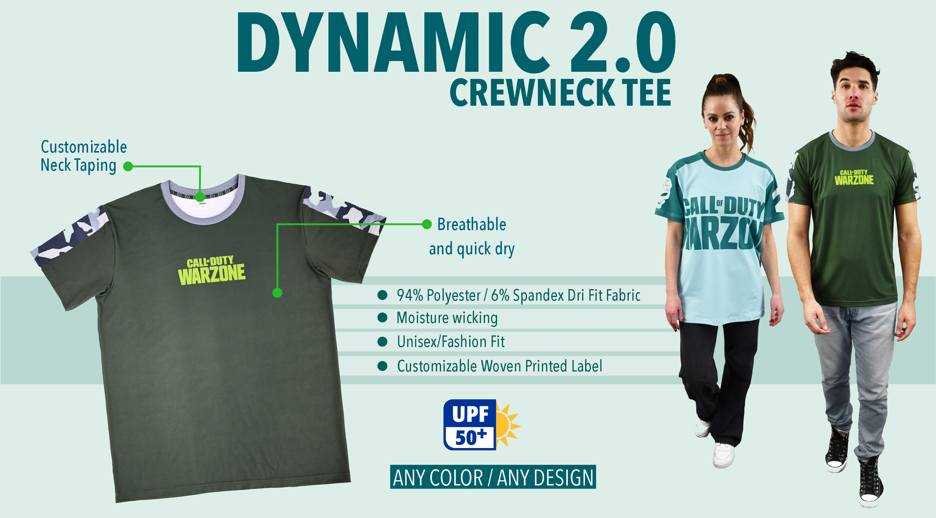 Dynamic 2.0 Crewneck Tee