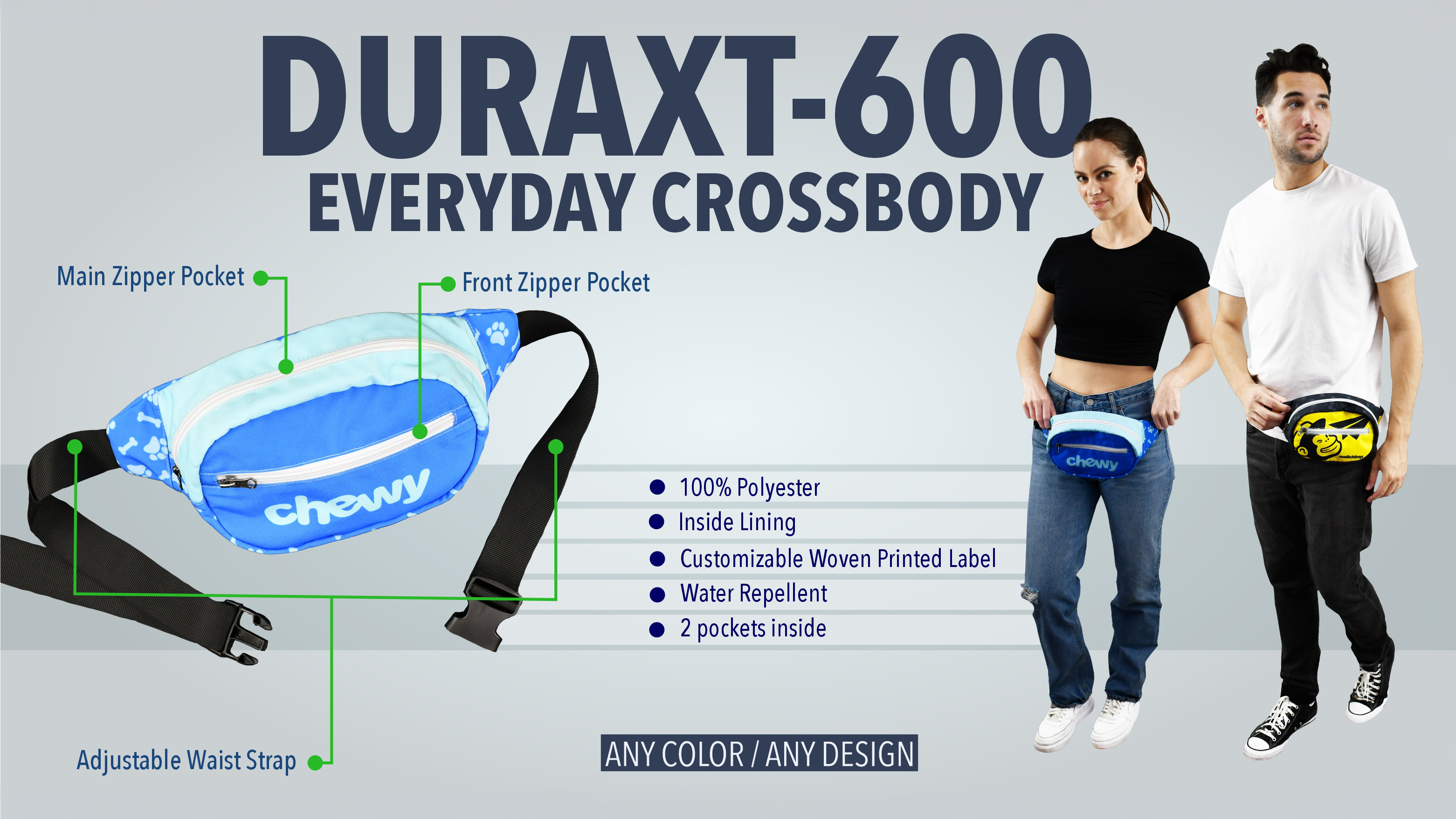 DuraXT-600 Everyday Crossbody