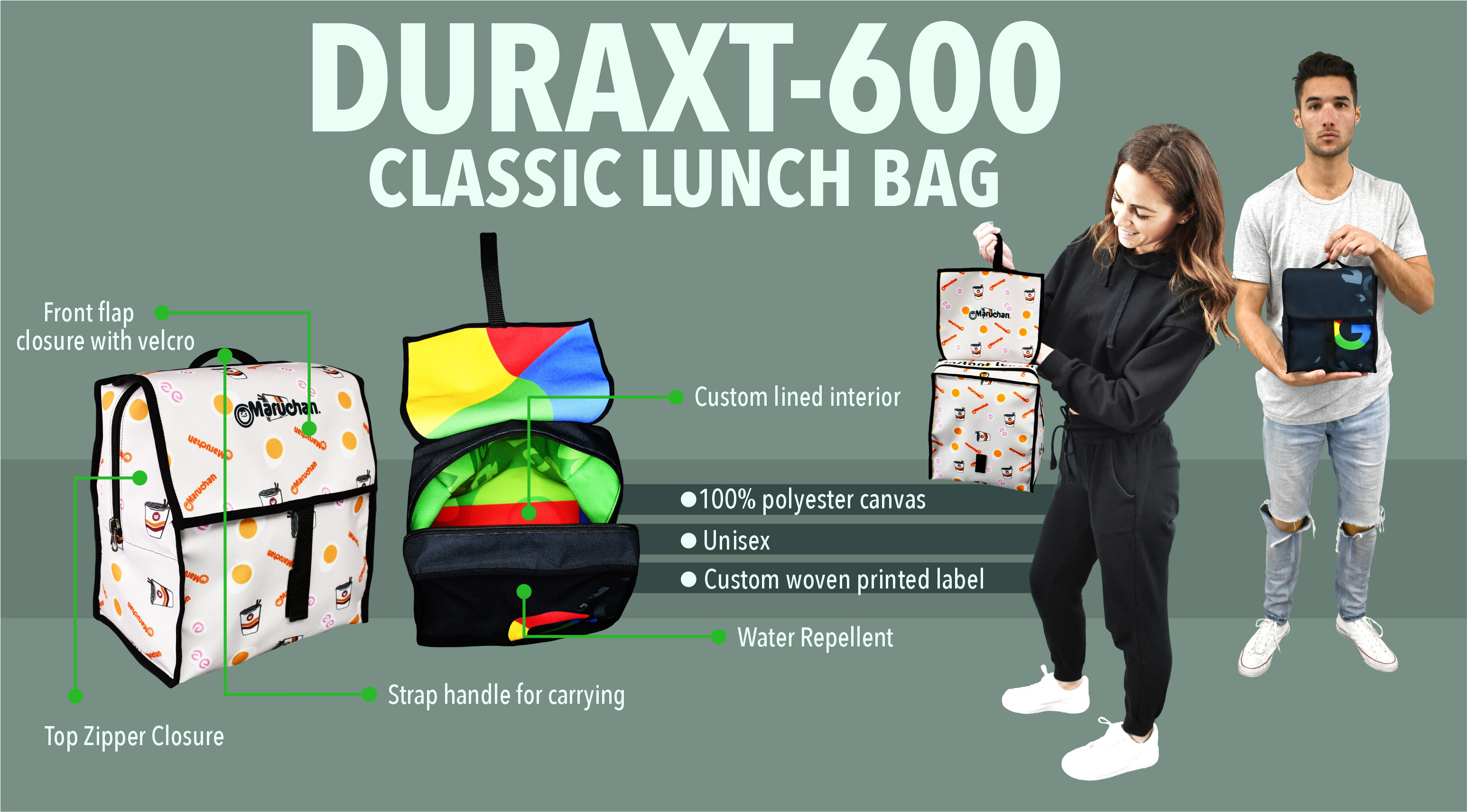 DuraXT-600 Classic Lunch Bag