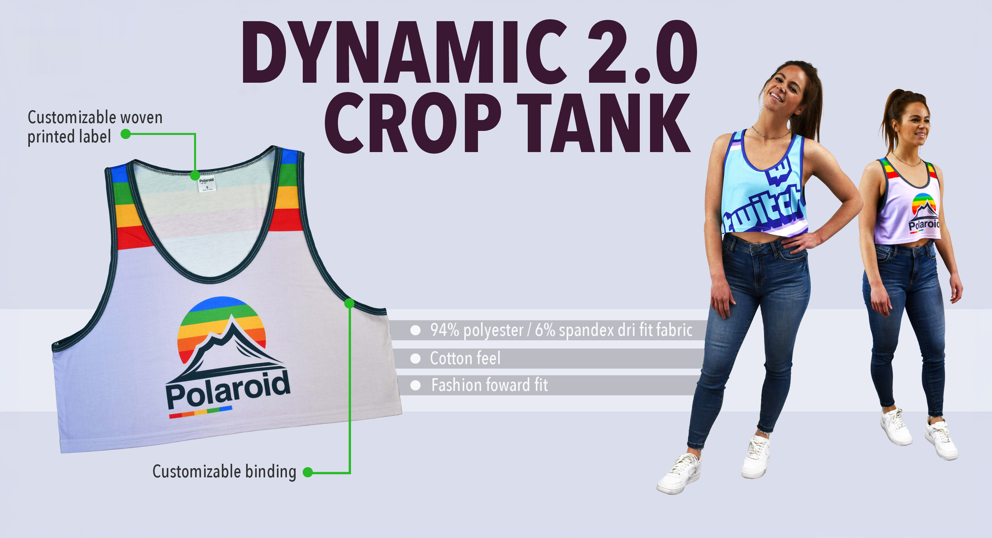 Dynamic 2.0 Crop-Tank