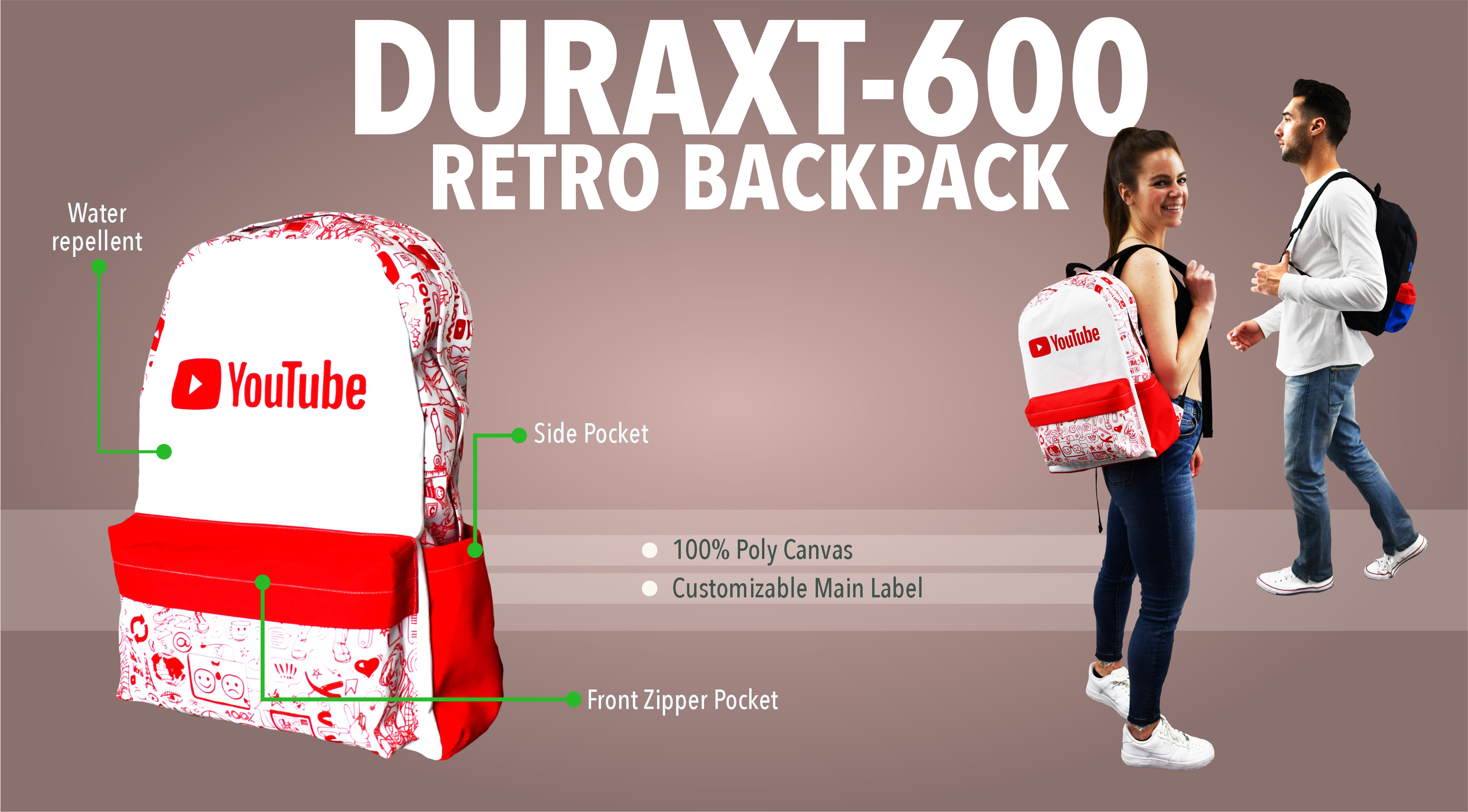 DuraXT-600 Retro Backpack