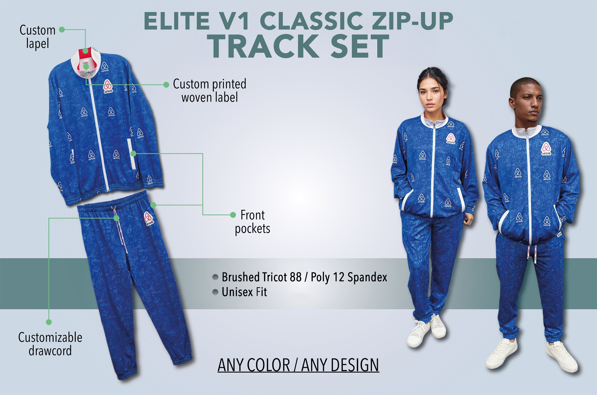 ELITE V1 Classic Zip-Up Track Set