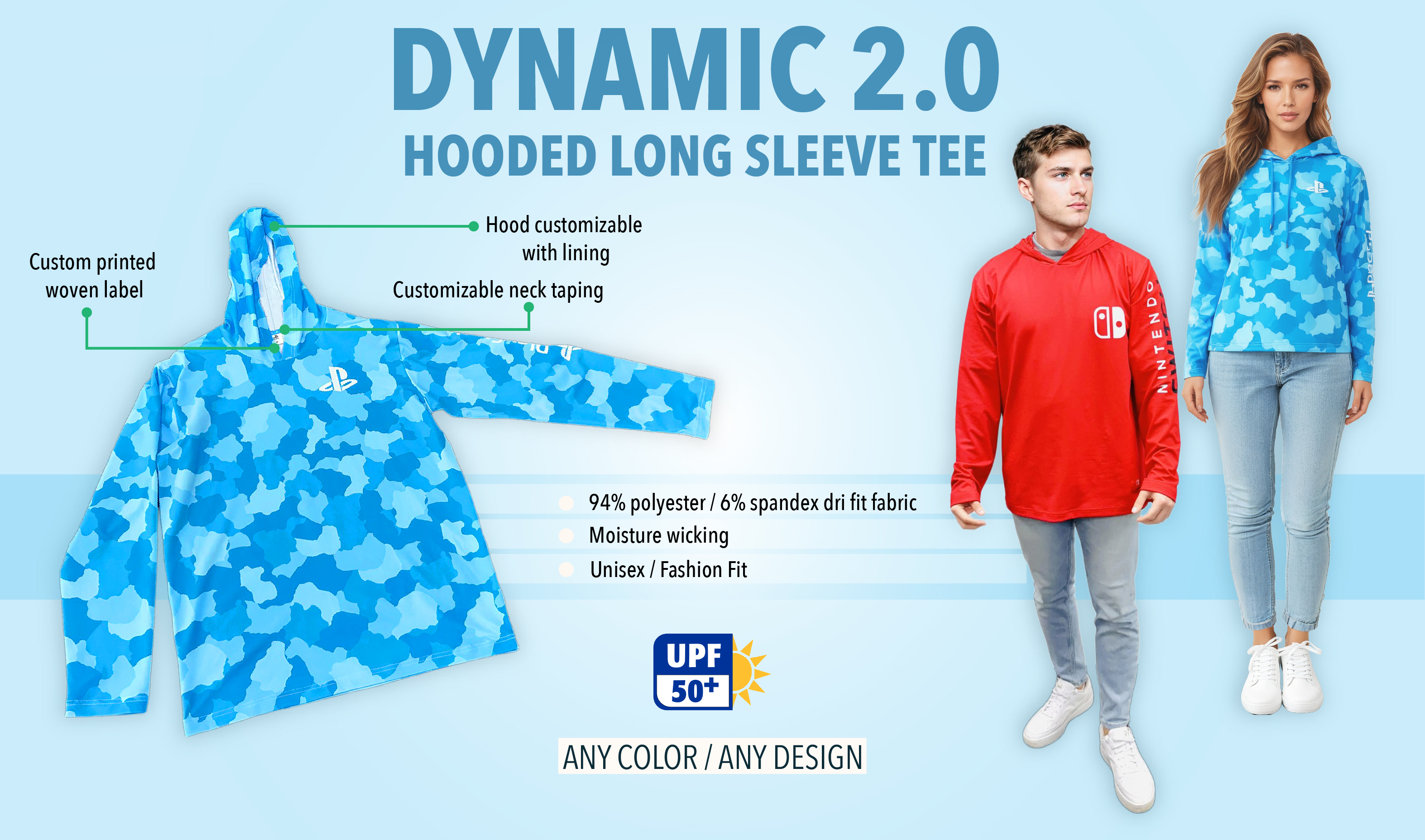 Dynamic 2.0 Hooded Long Sleeve Tee