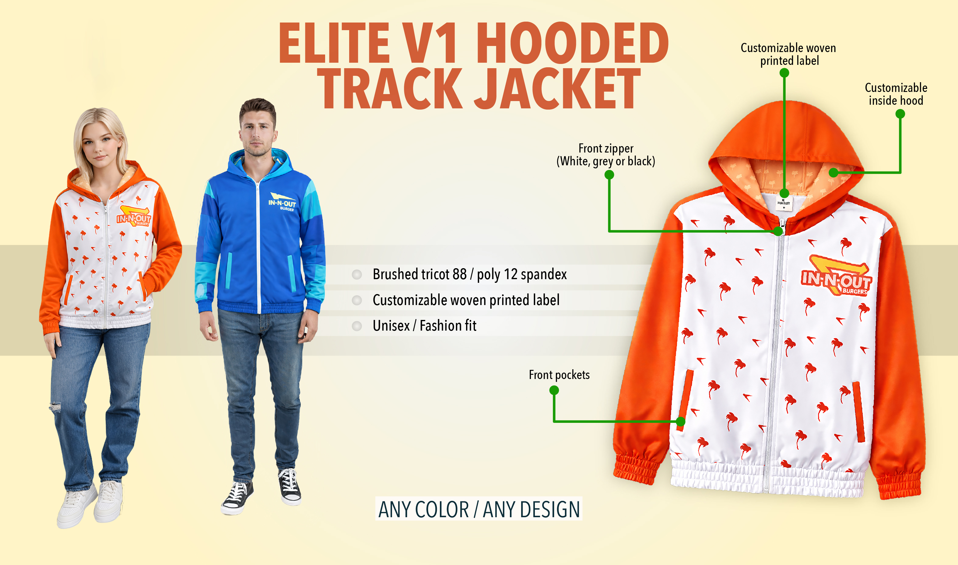 ELITE V1 Hooded Track Jacket