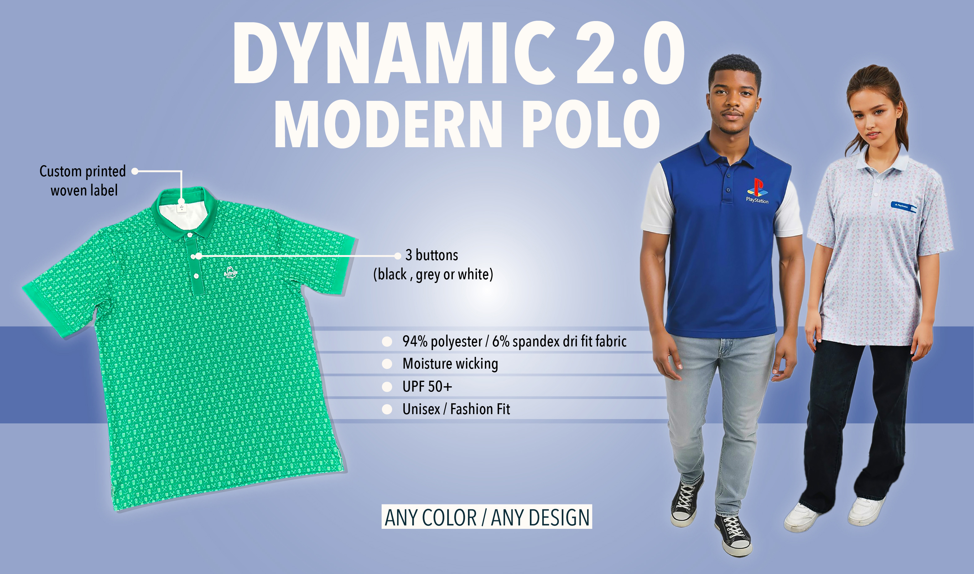 Dynamic 2.0 Modern Polo