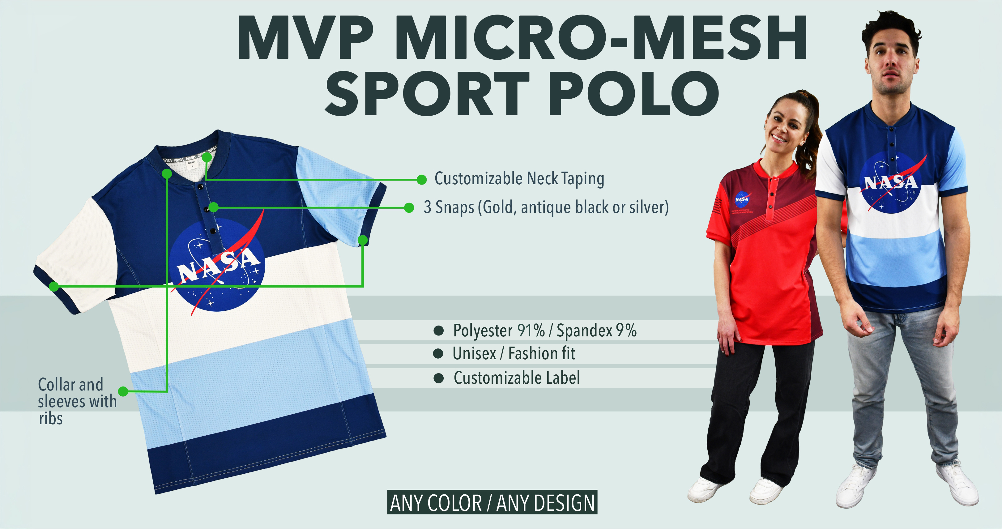 MVP Micro-Mesh Sport Polo