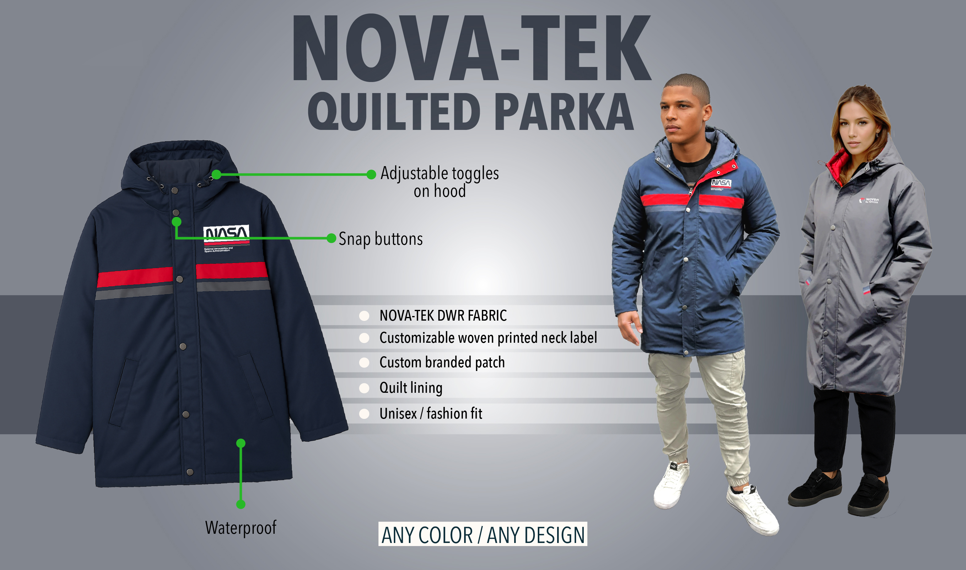 Nova-tek Quilted Parka