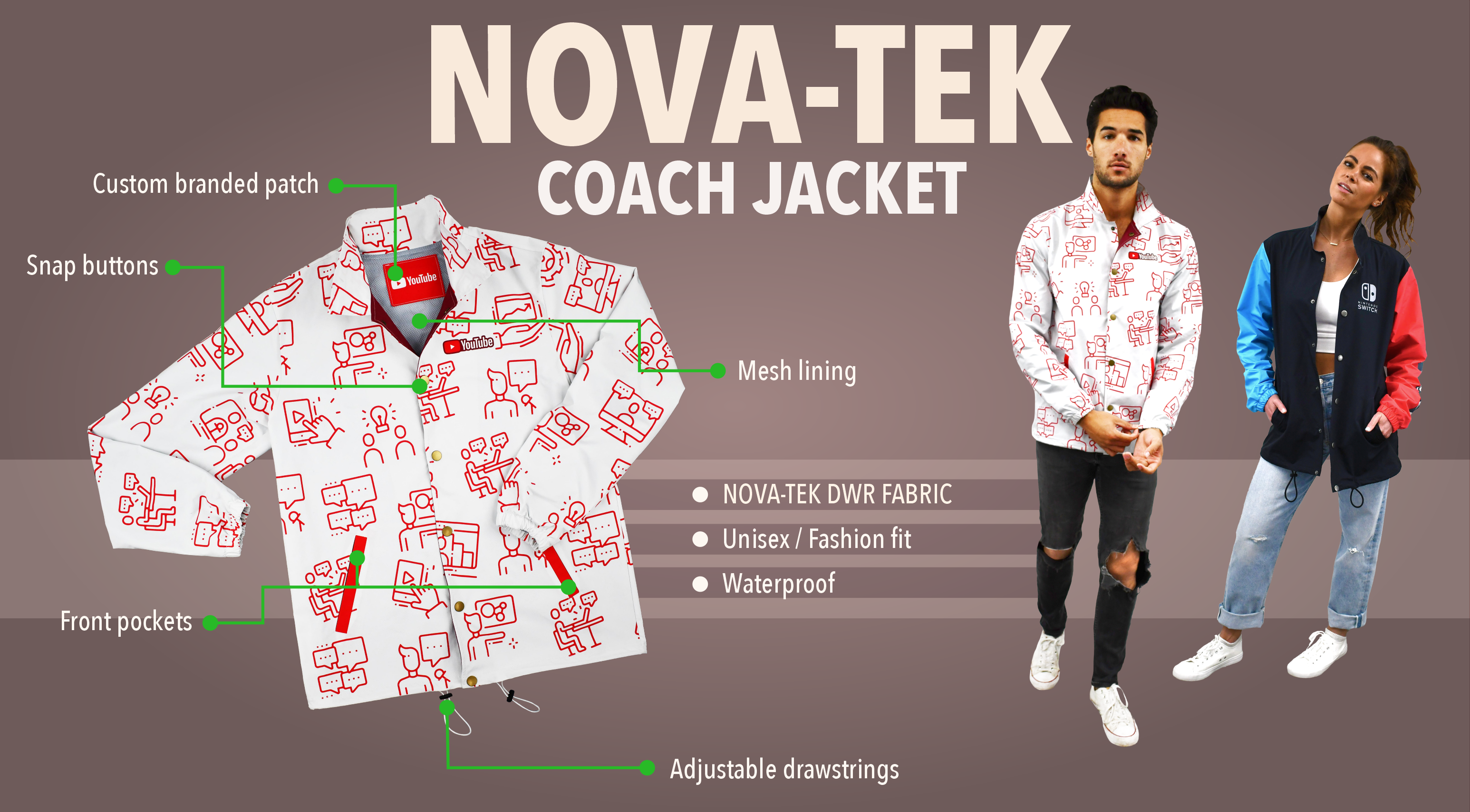 Nova-Tek Street Coach Jacket