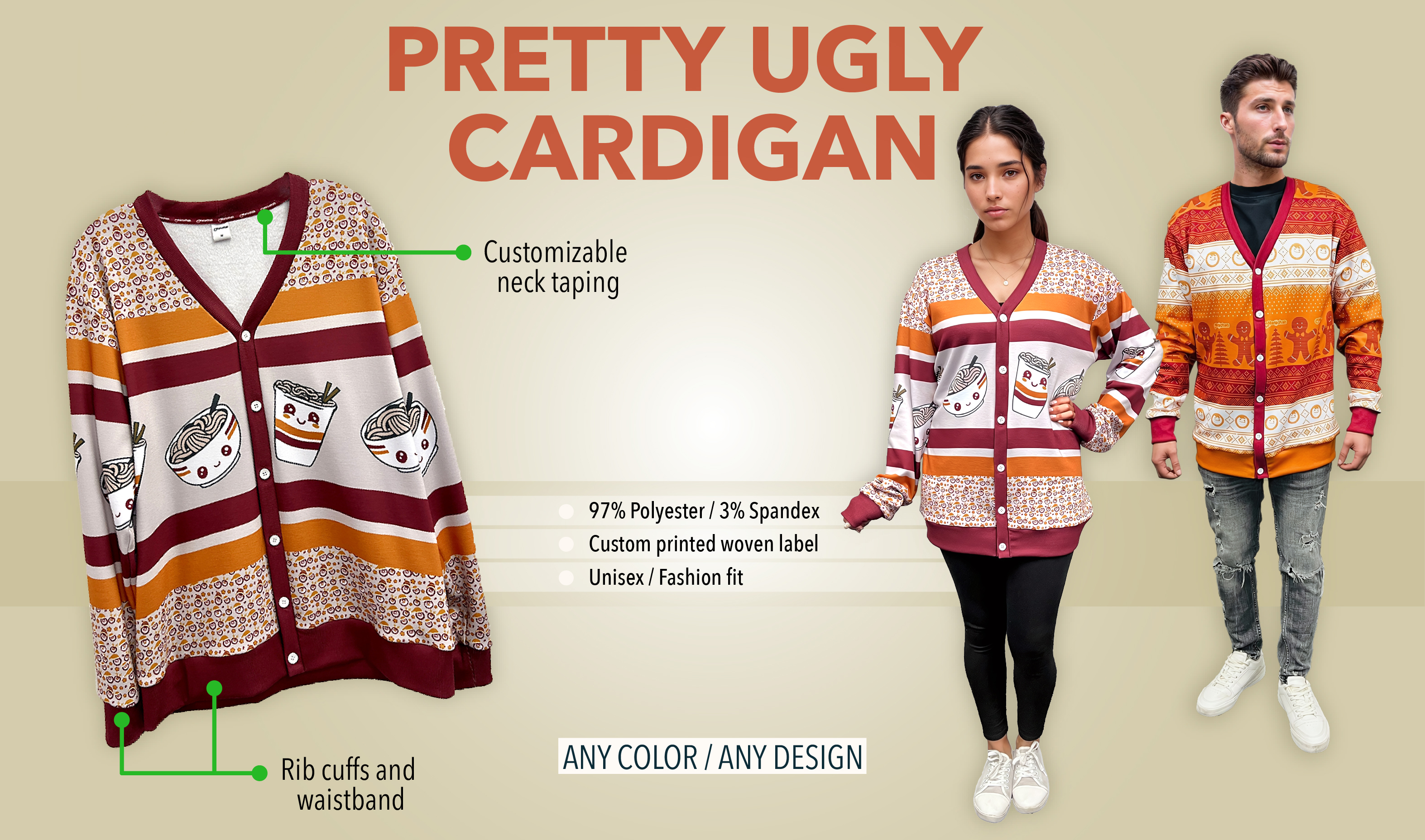 Pretty Ugly Cardigan