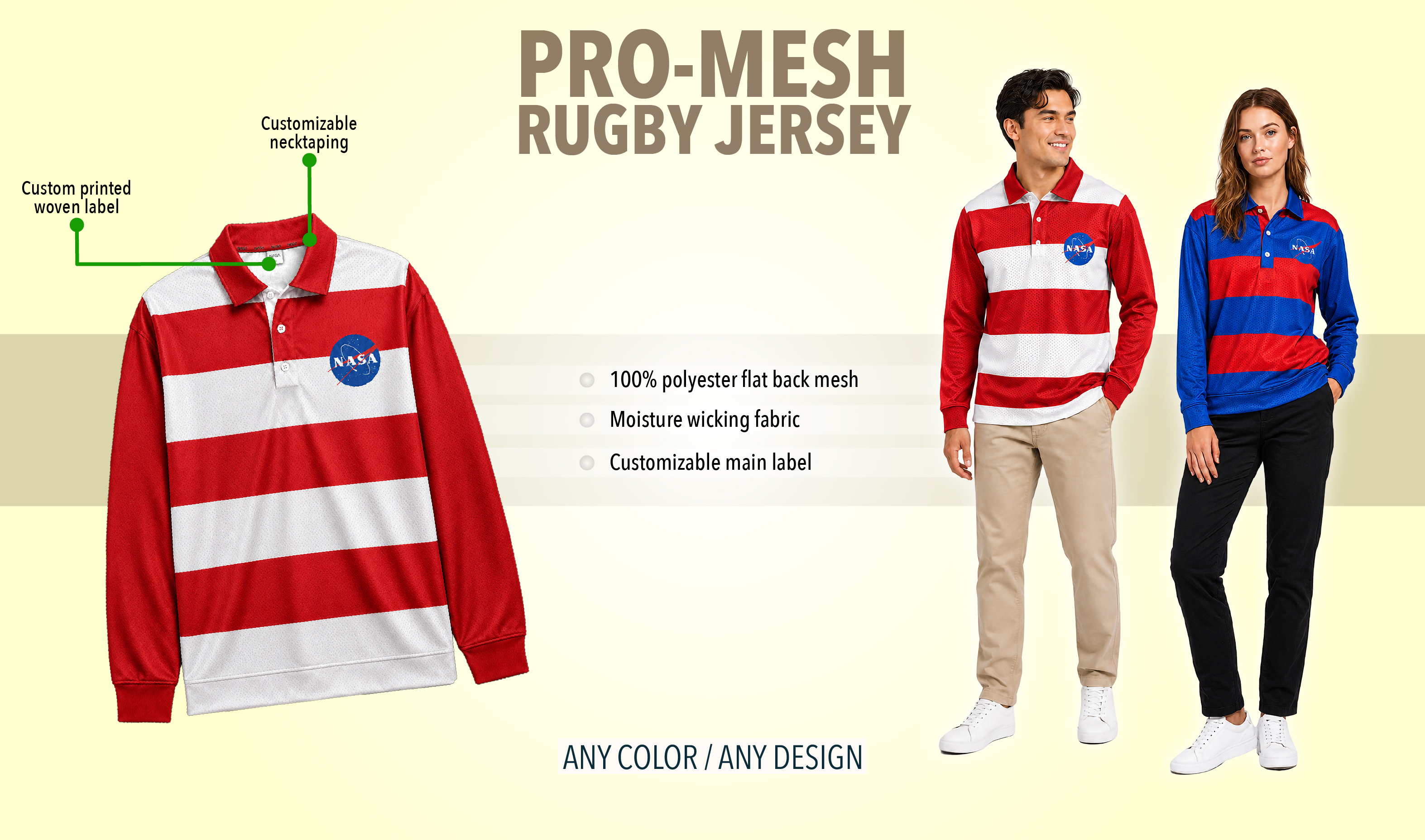 Pro-Mesh Rugby Jersey
