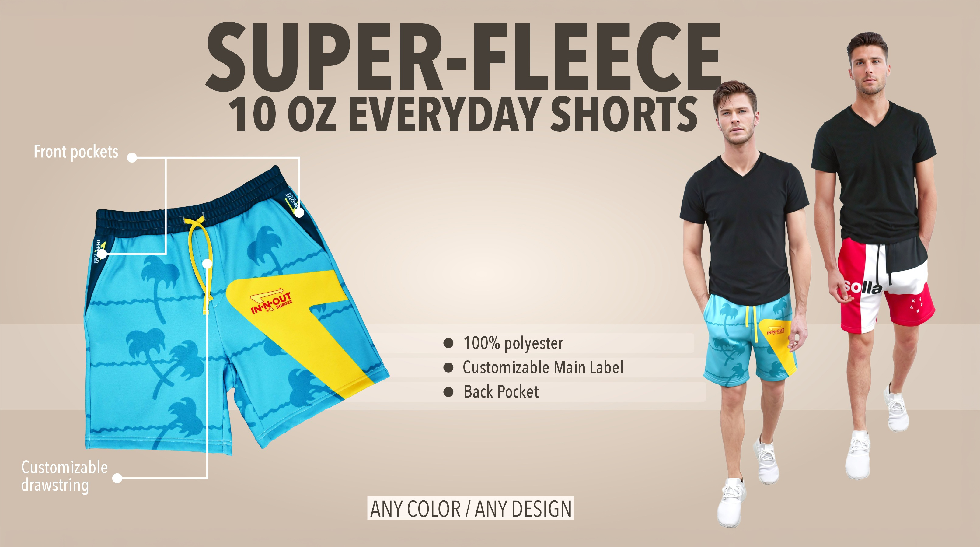 Super-Fleece 10oz Everyday Shorts