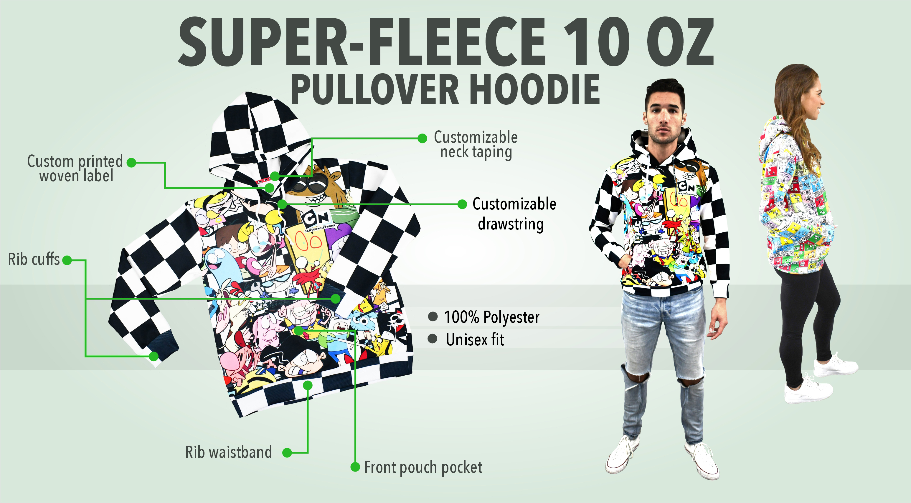 Super-Fleece 10oz Pullover Hoodie