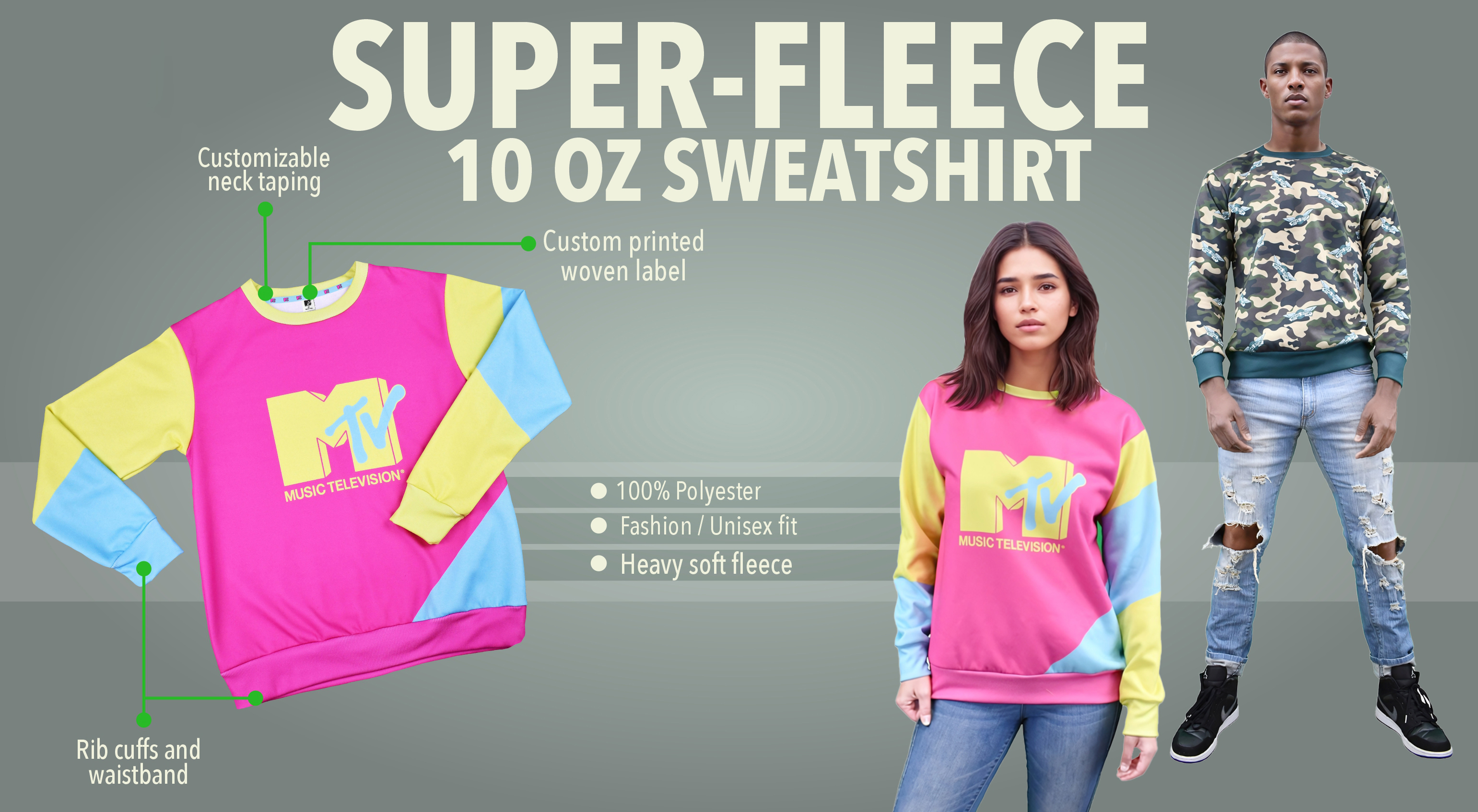 Super-Fleece 10oz Sweatshirt