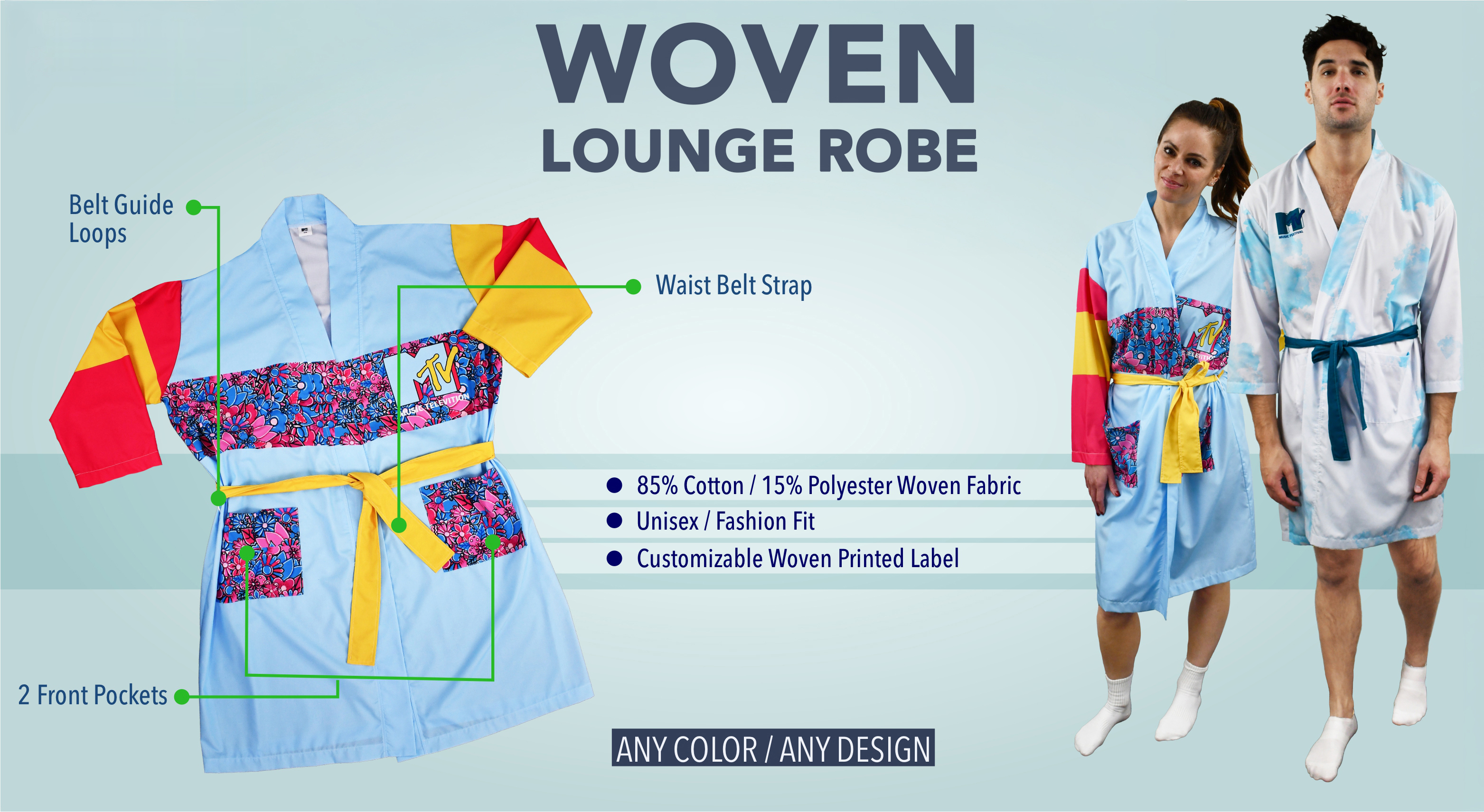 Woven Lounge Robe