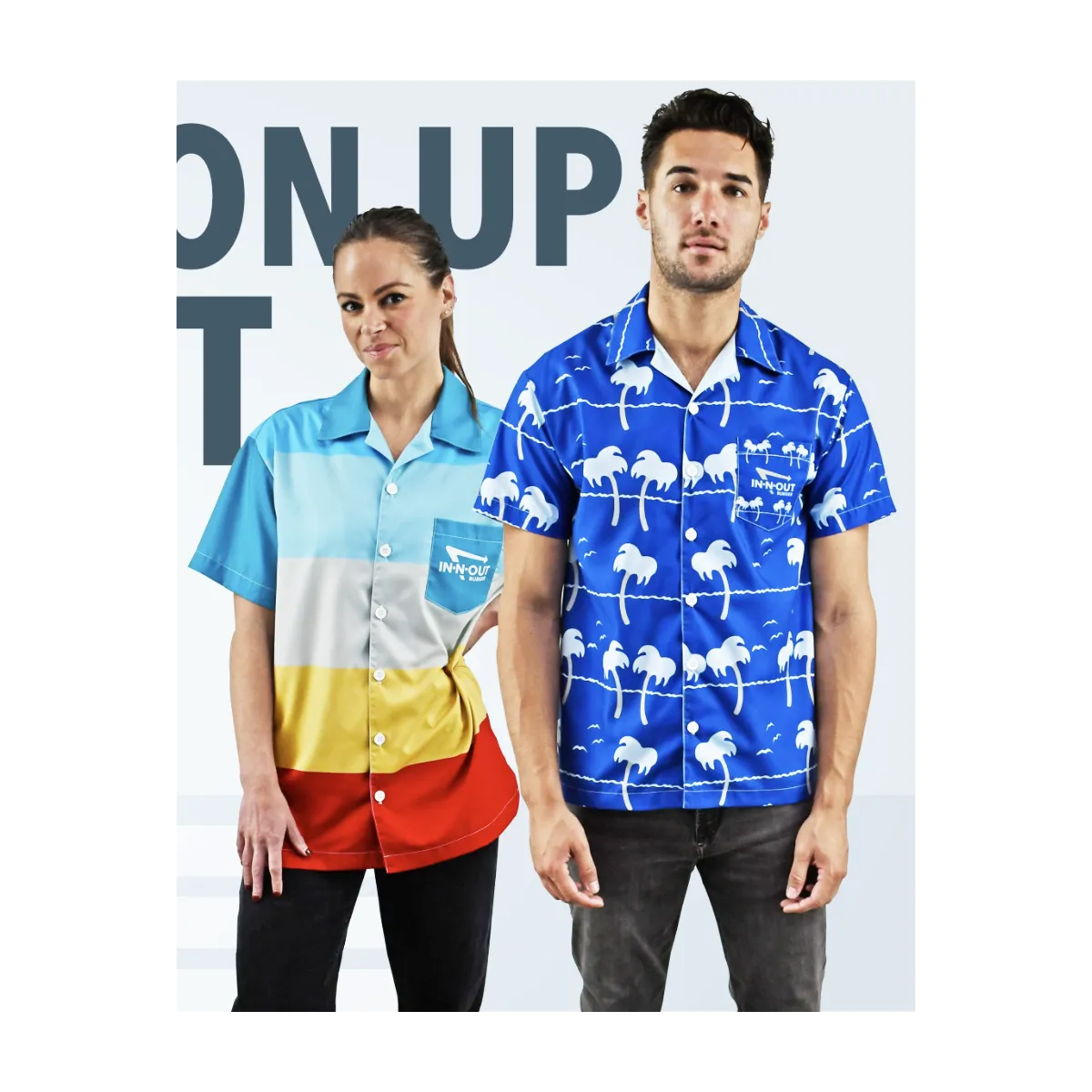 Everyday Woven Button Up W-Pocket