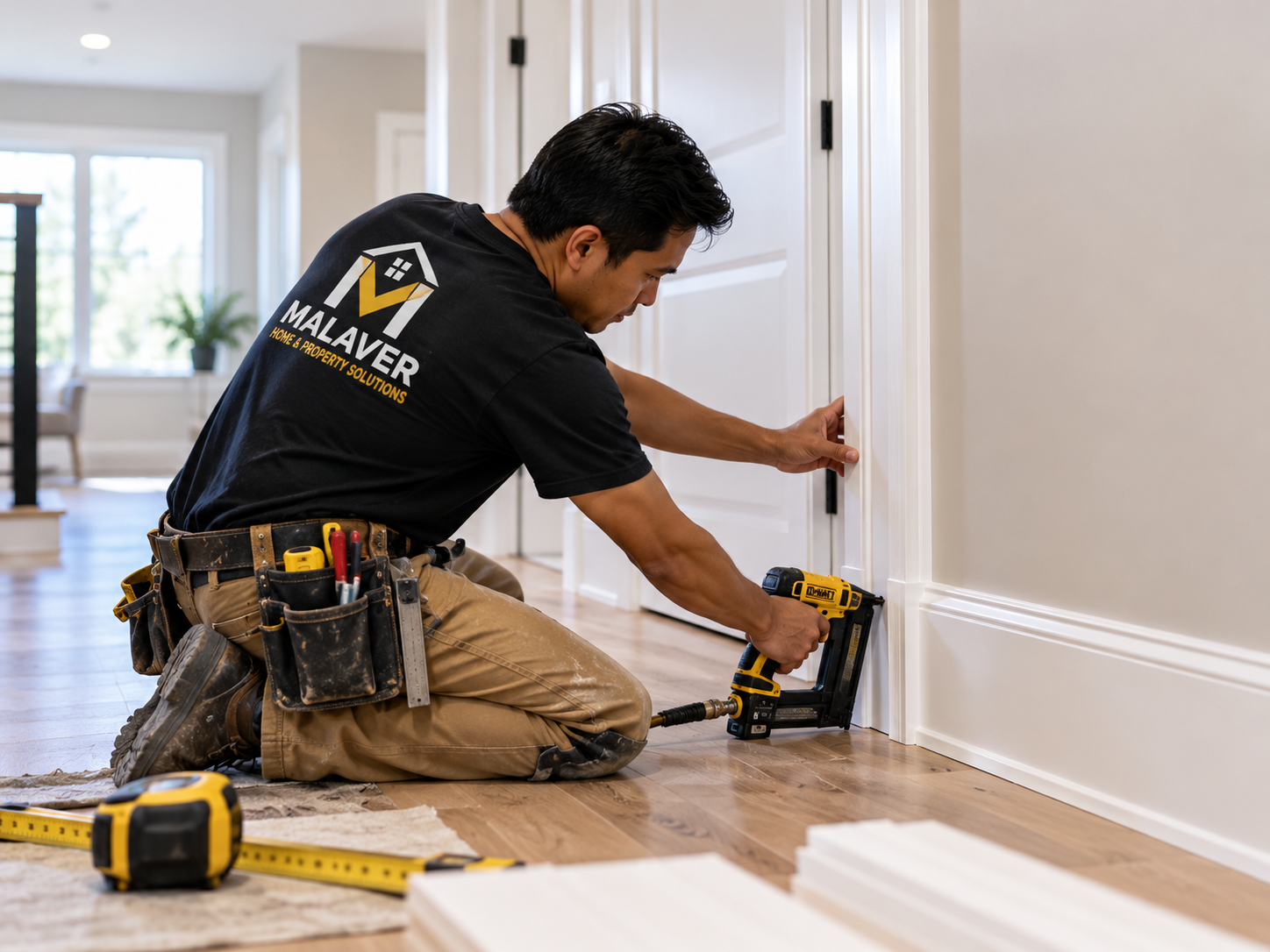 Interior carpentry and trim work