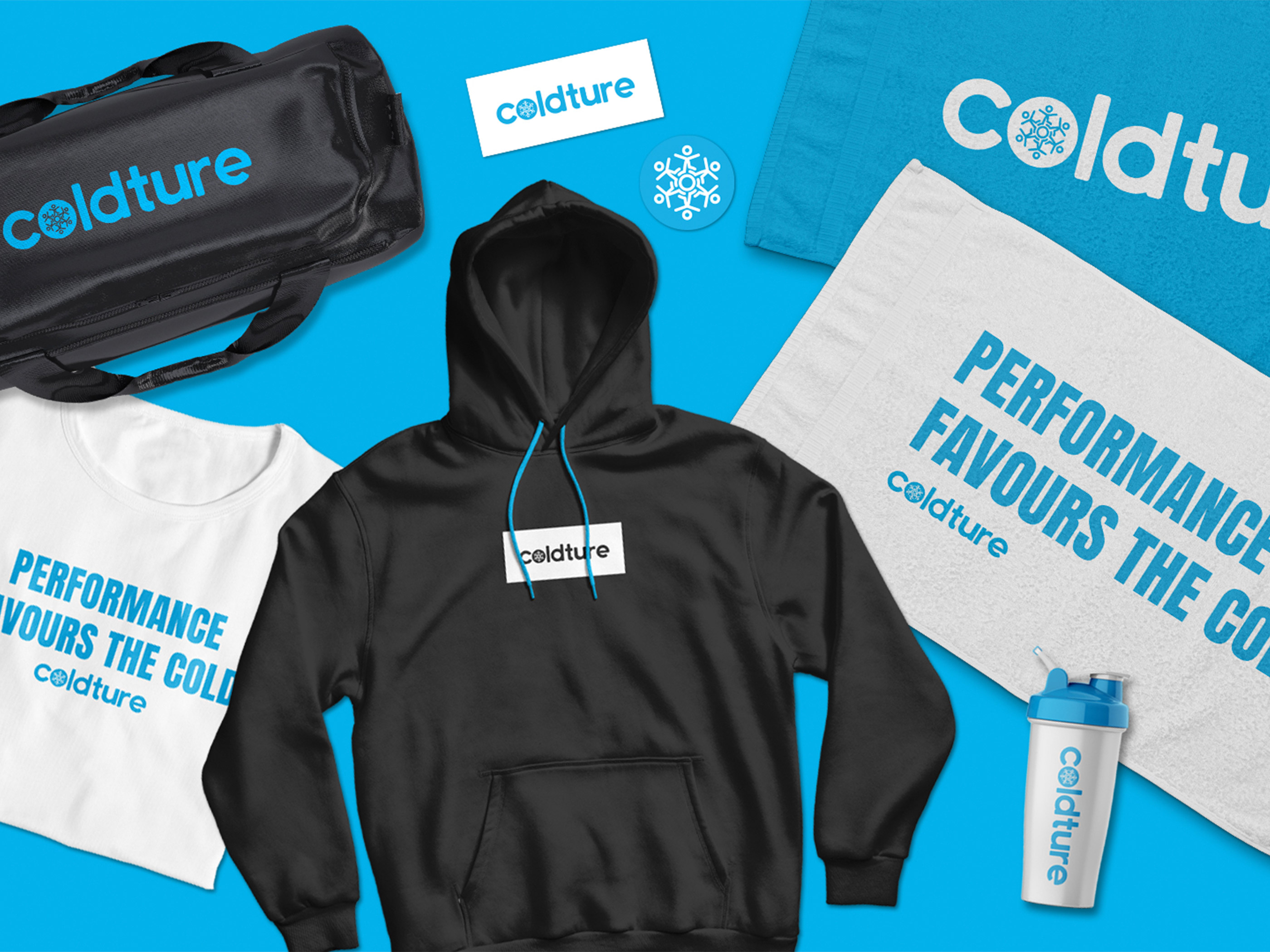 Brand swag design and merchandise for CPG snack brand Wilde, retro graphic apparel and accessories for trade show marketing and retail promotions