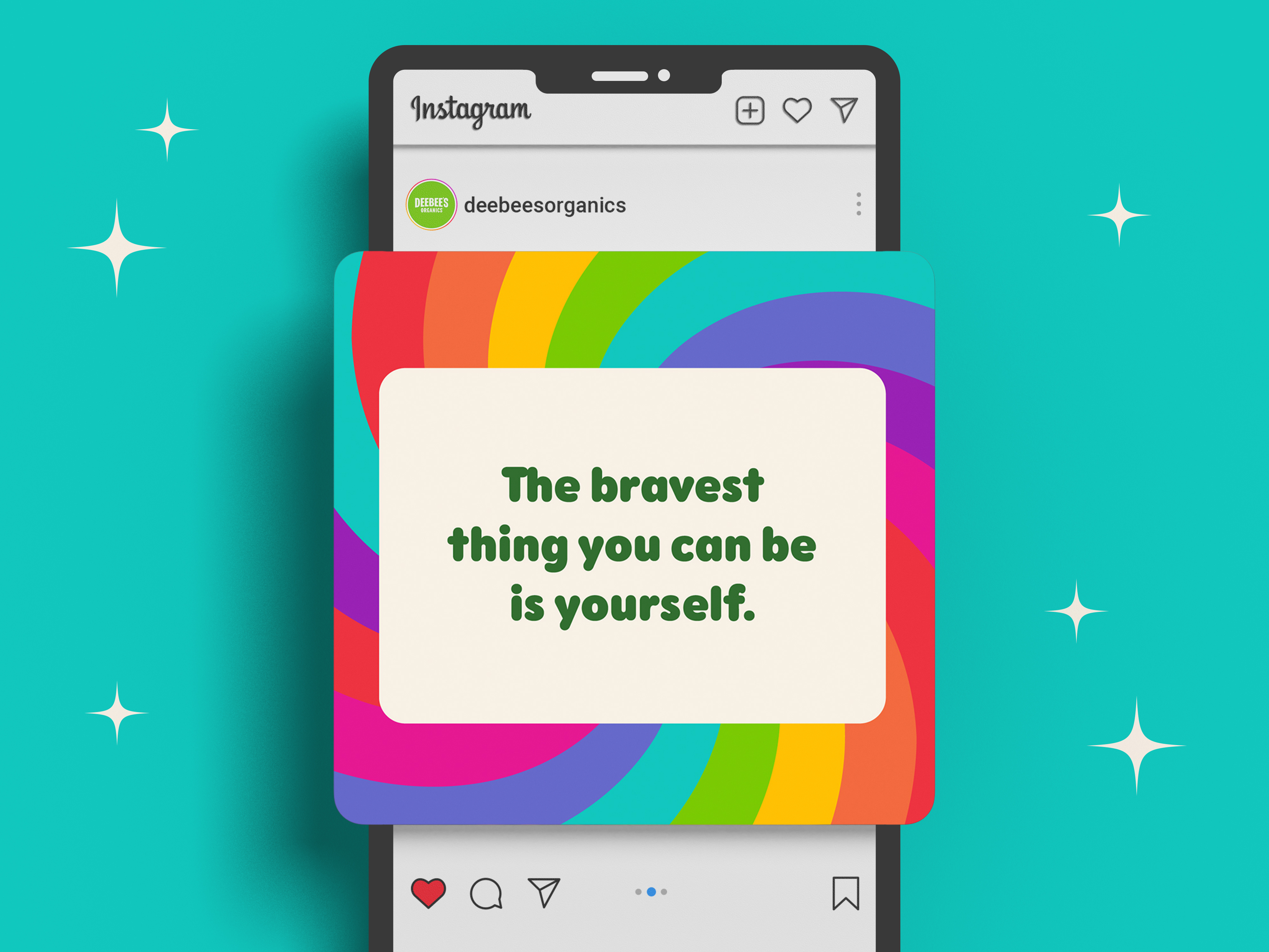 Social media design campaign for CPG snack brand Wilde, digital marketing assets for Pride seasonal promotion featuring colorful product graphics and brand messaging optimized for engagement
