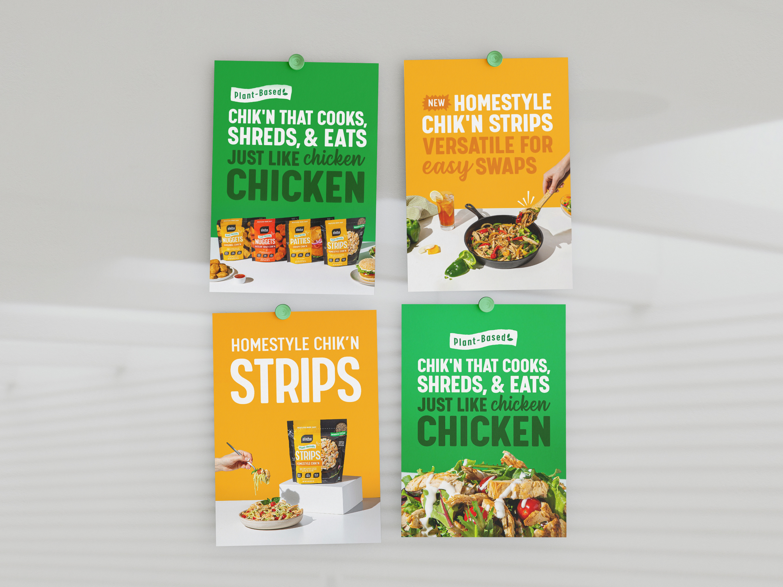 Retractable pop-up banner design for CPG snack brand, trade show graphics and event marketing display optimized for high-traffic retail promotions