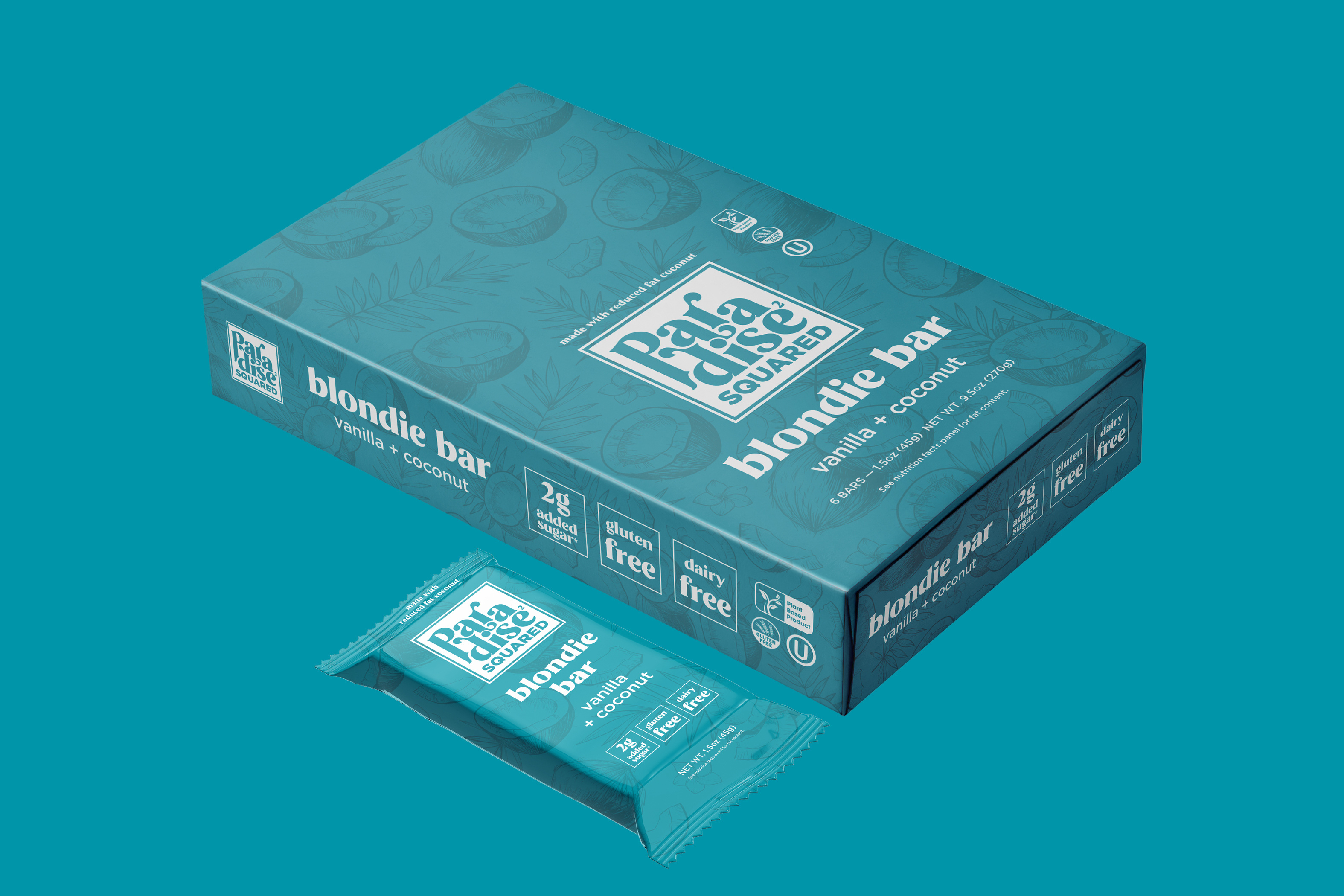 Retail display box design for Mellow chocolate bars, point-of-sale packaging for CPG snack brand used in retail promotions and trade shows