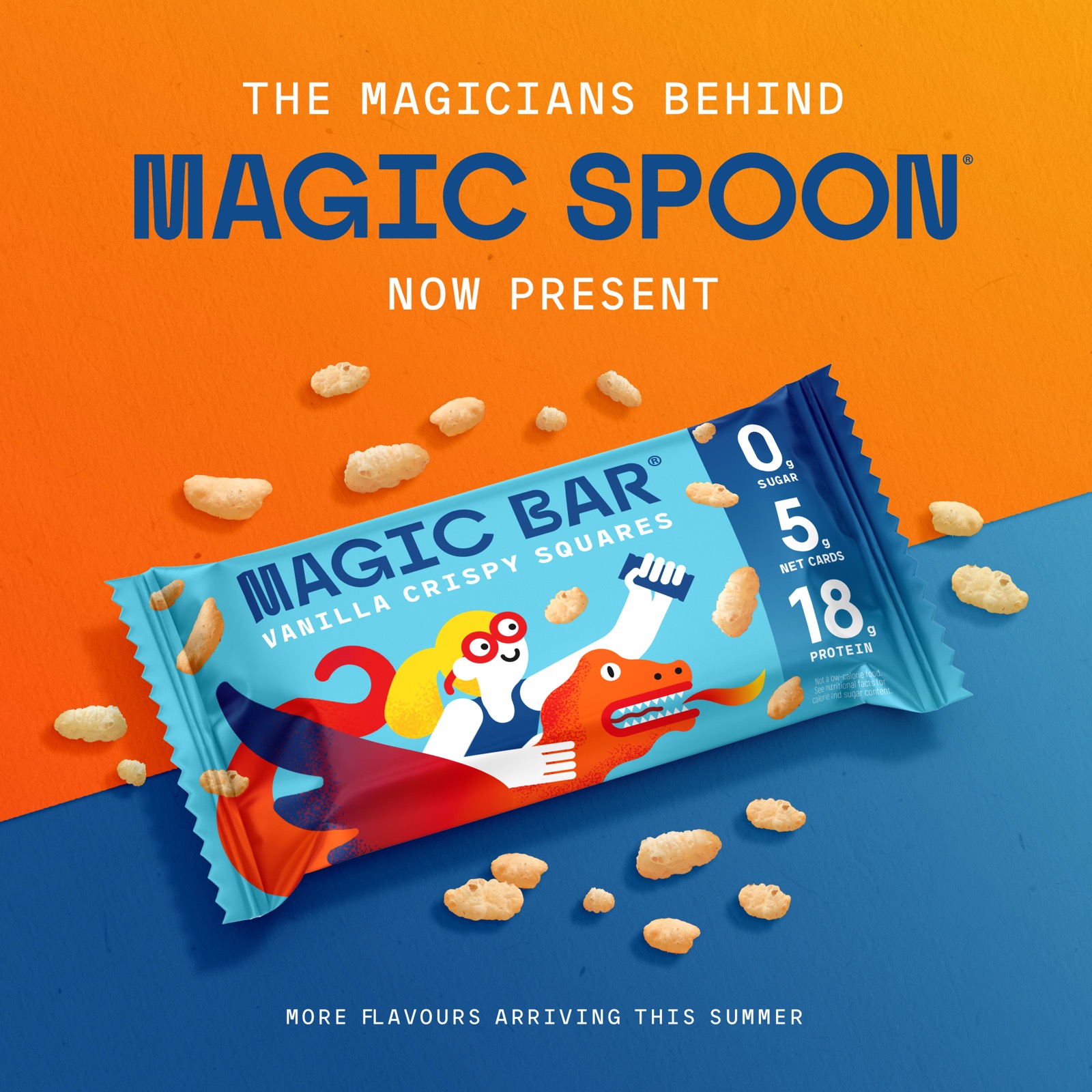 Experiential marketing design and trade show booth concept for CPG brand Magic Spoon, pop-up cereal bar activation layout optimized for brand engagement and sampling events