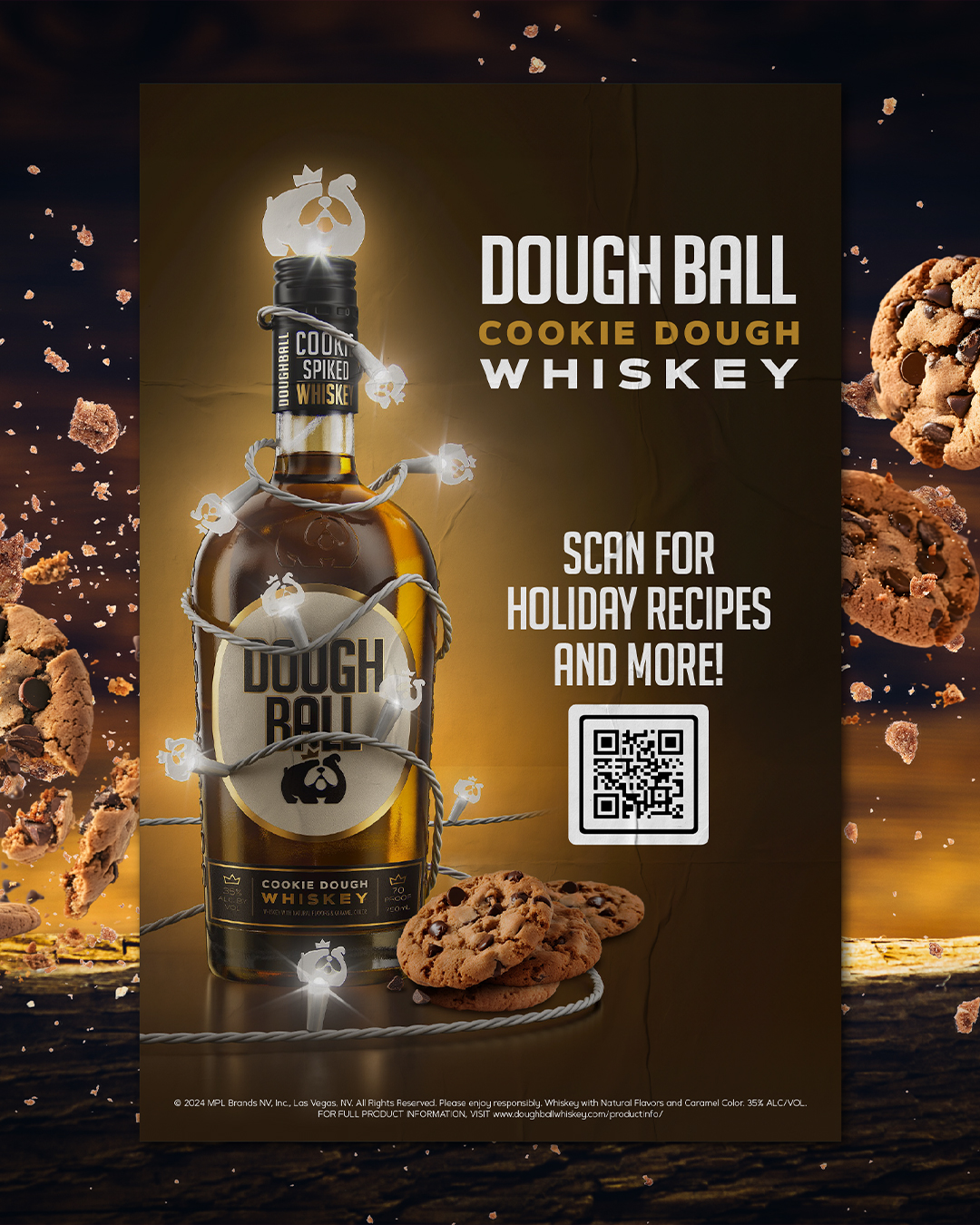DarkRoast creative work for alcohol brands