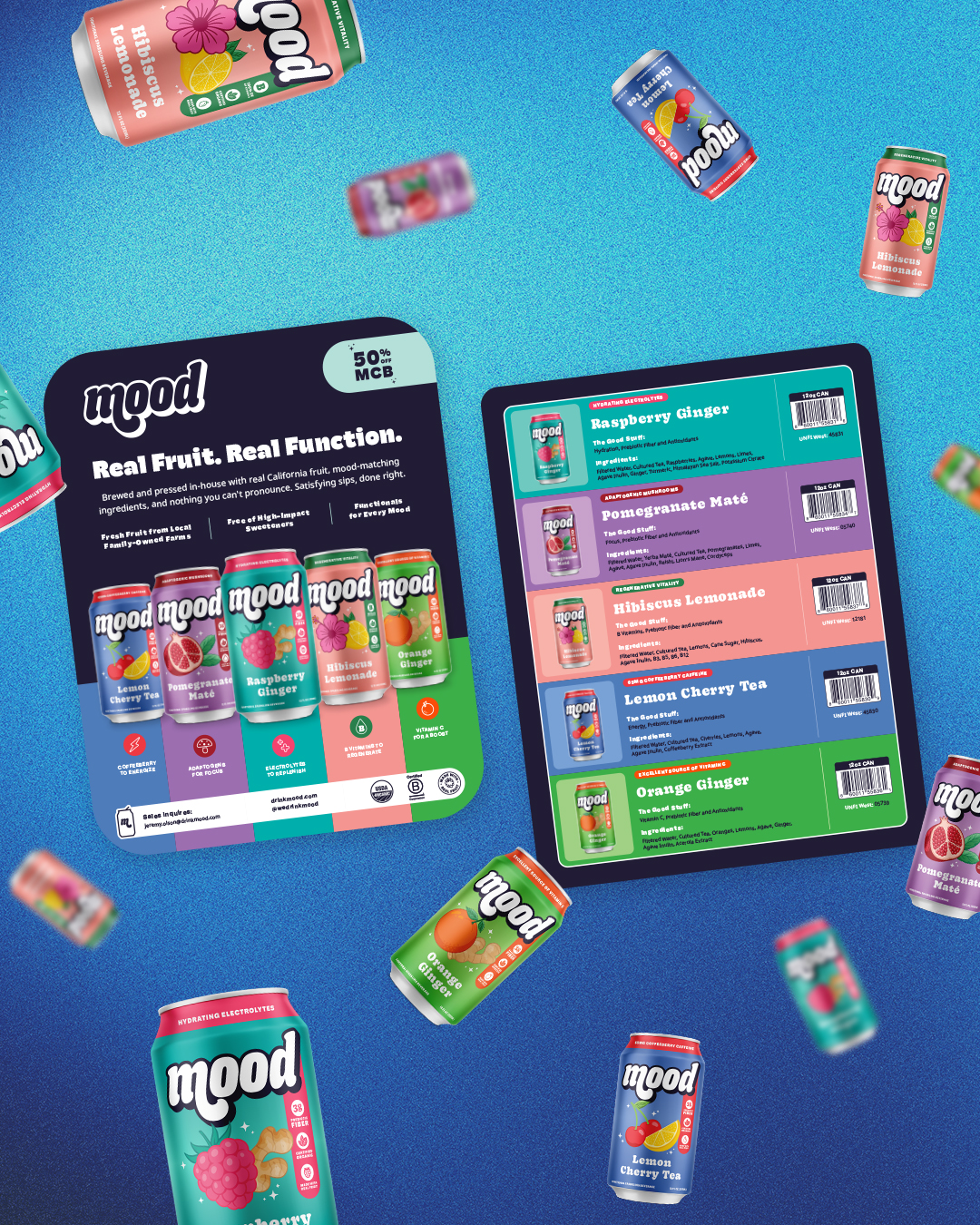DarkRoast creative work for beverage brands