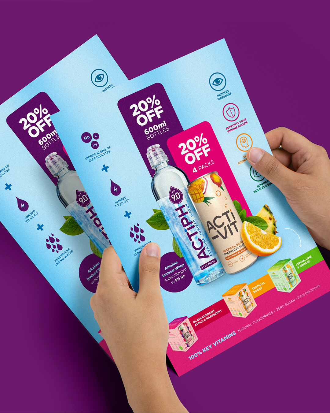 DarkRoast creative work for beverage brands