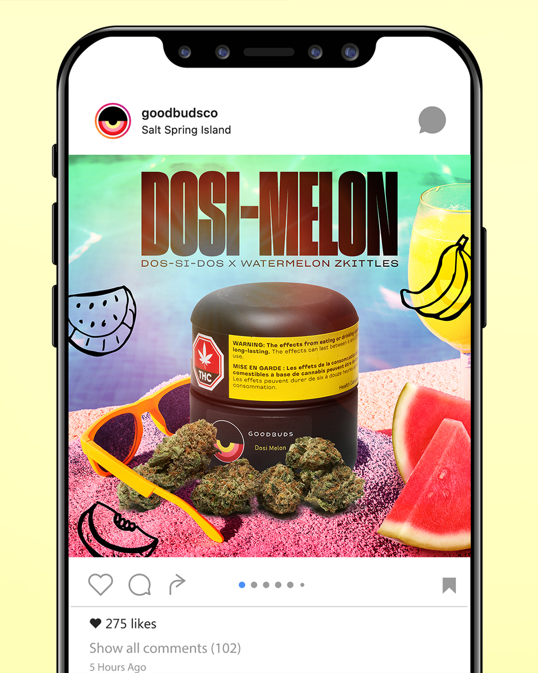 DarkRoast creative work for cannabis brands