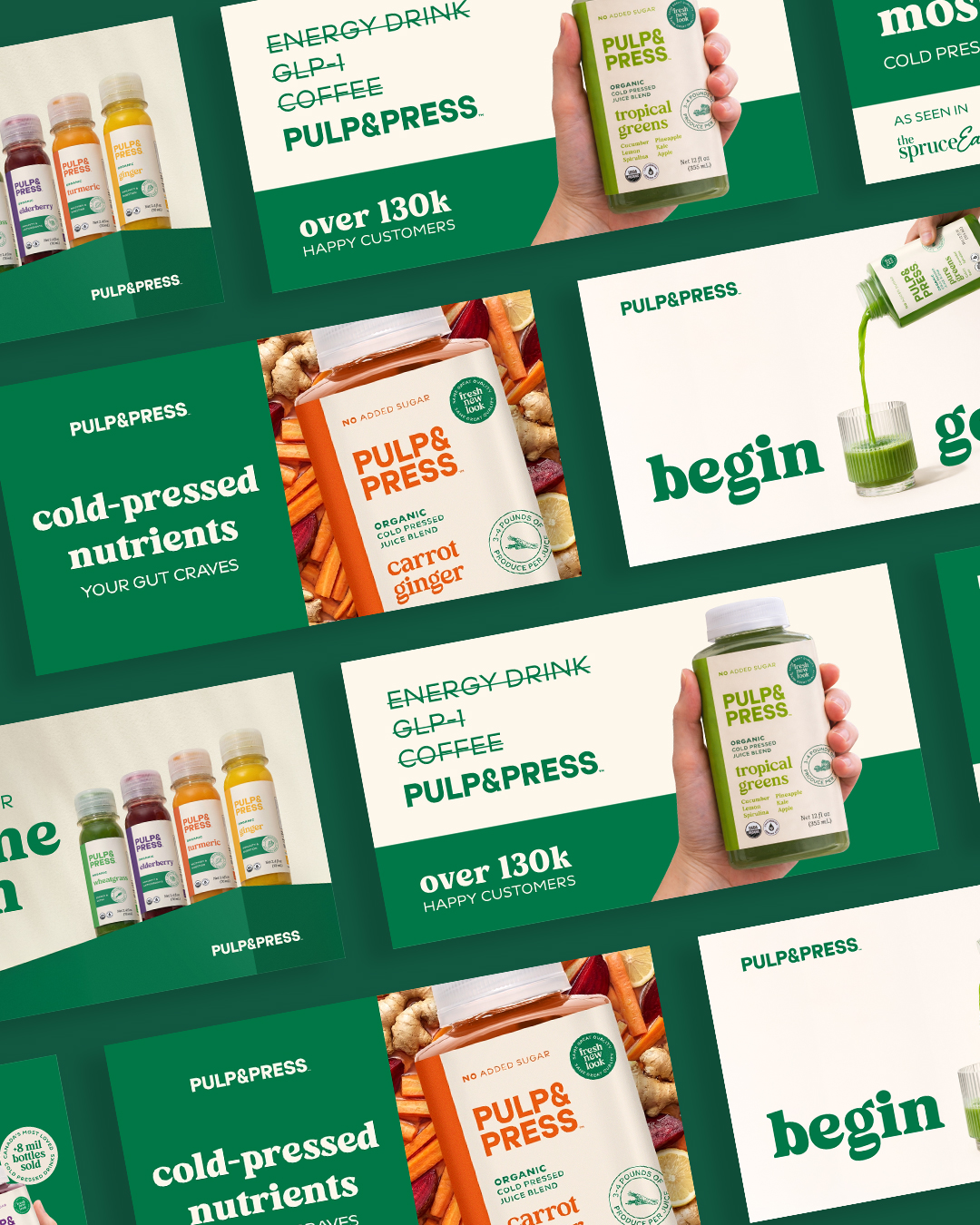 DarkRoast creative work for consumer brands